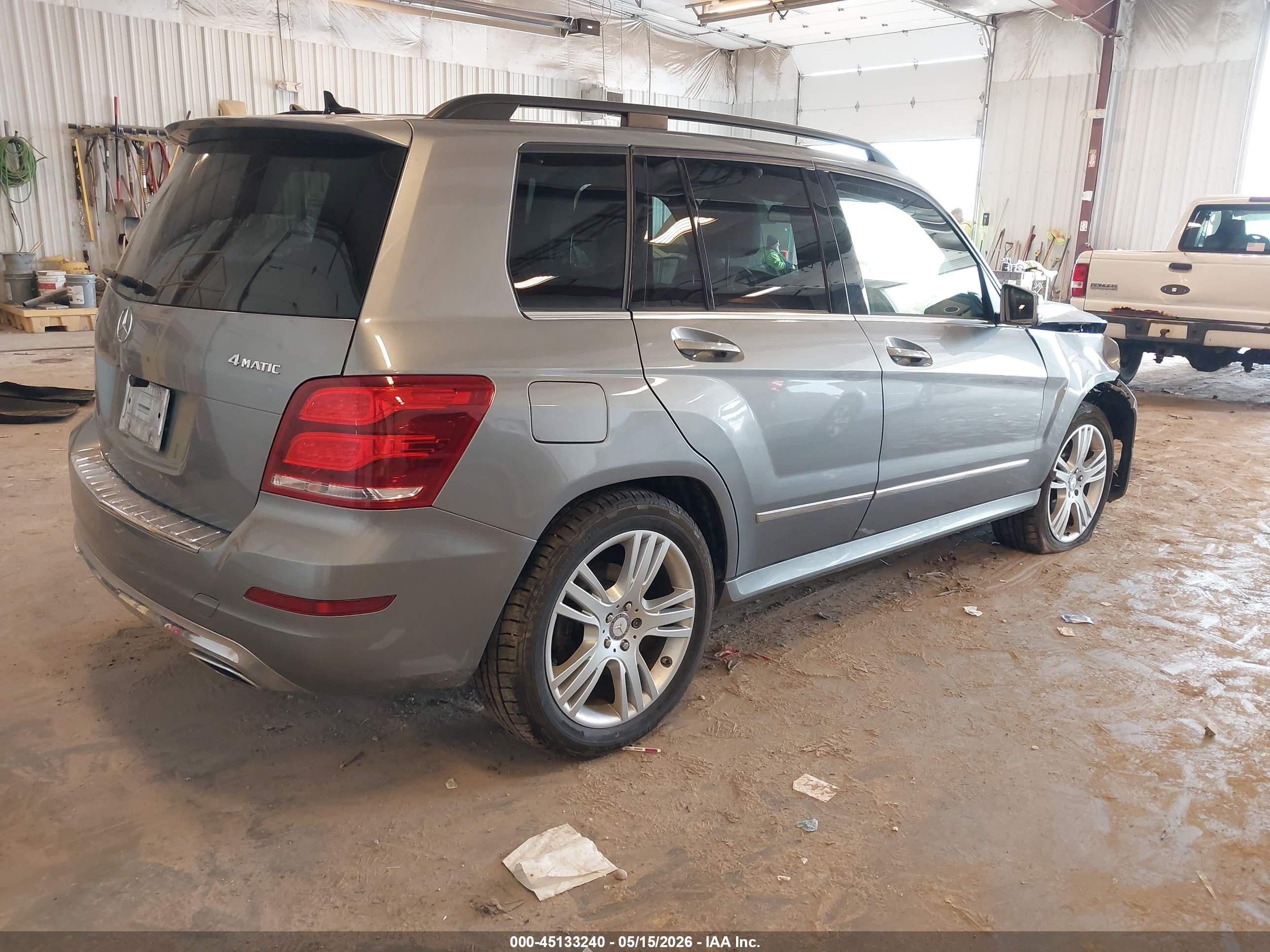 2013 Mercedes-benz Glk 350 4matic Серый vin: WDCGG8JB6DG137010