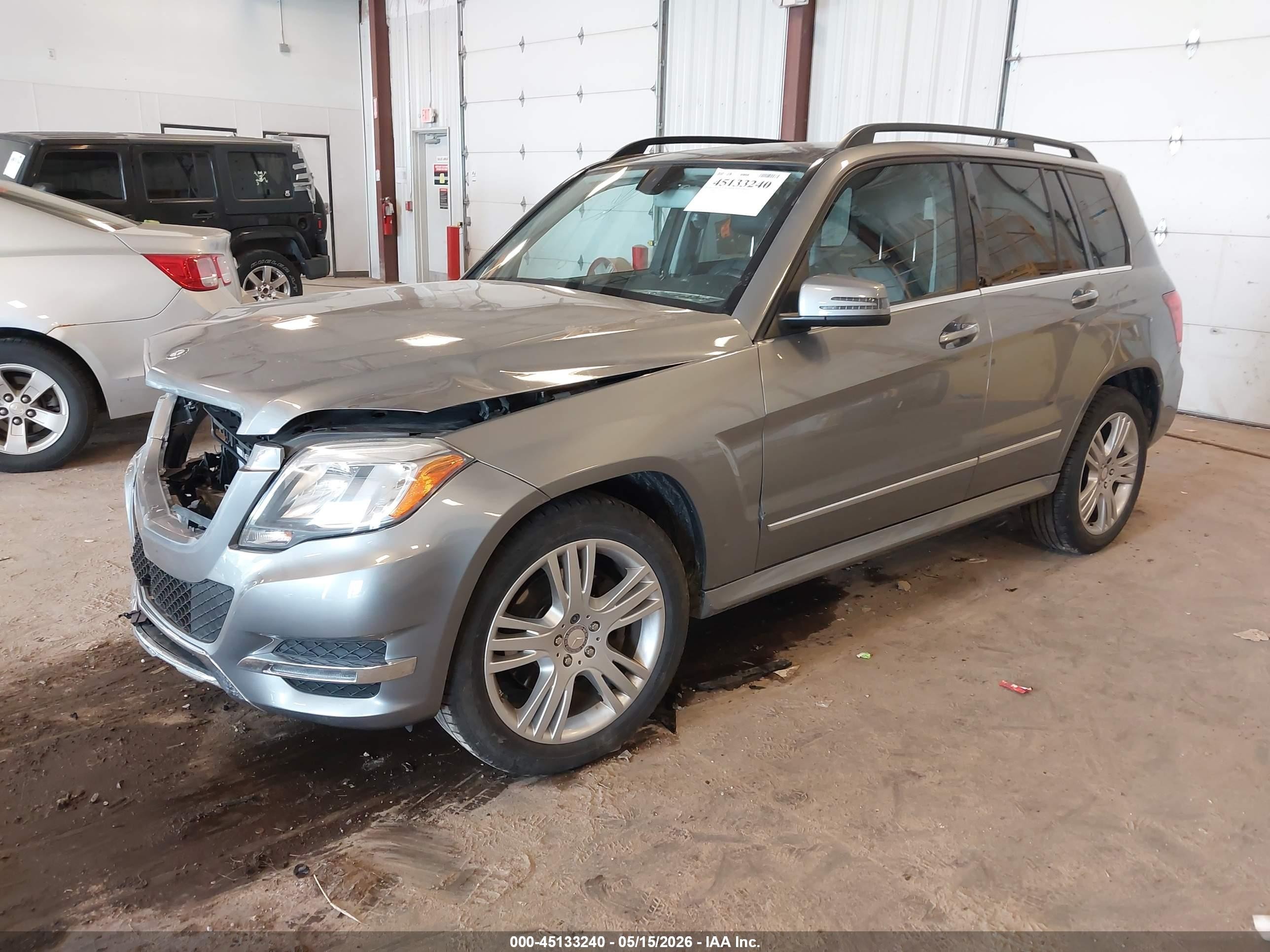 2013 Mercedes-benz Glk 350 4matic Серый vin: WDCGG8JB6DG137010