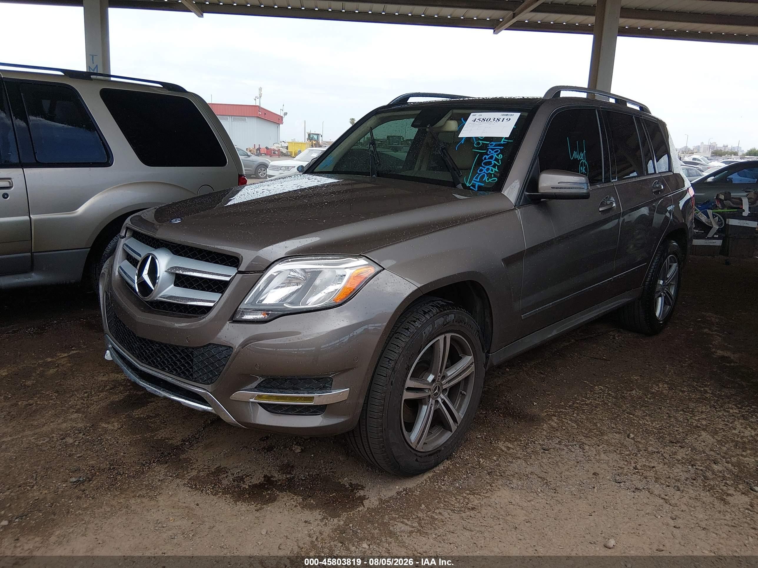 2014 Mercedes-benz Glk 350 4matic Gray vin: WDCGG8JB6EG194440