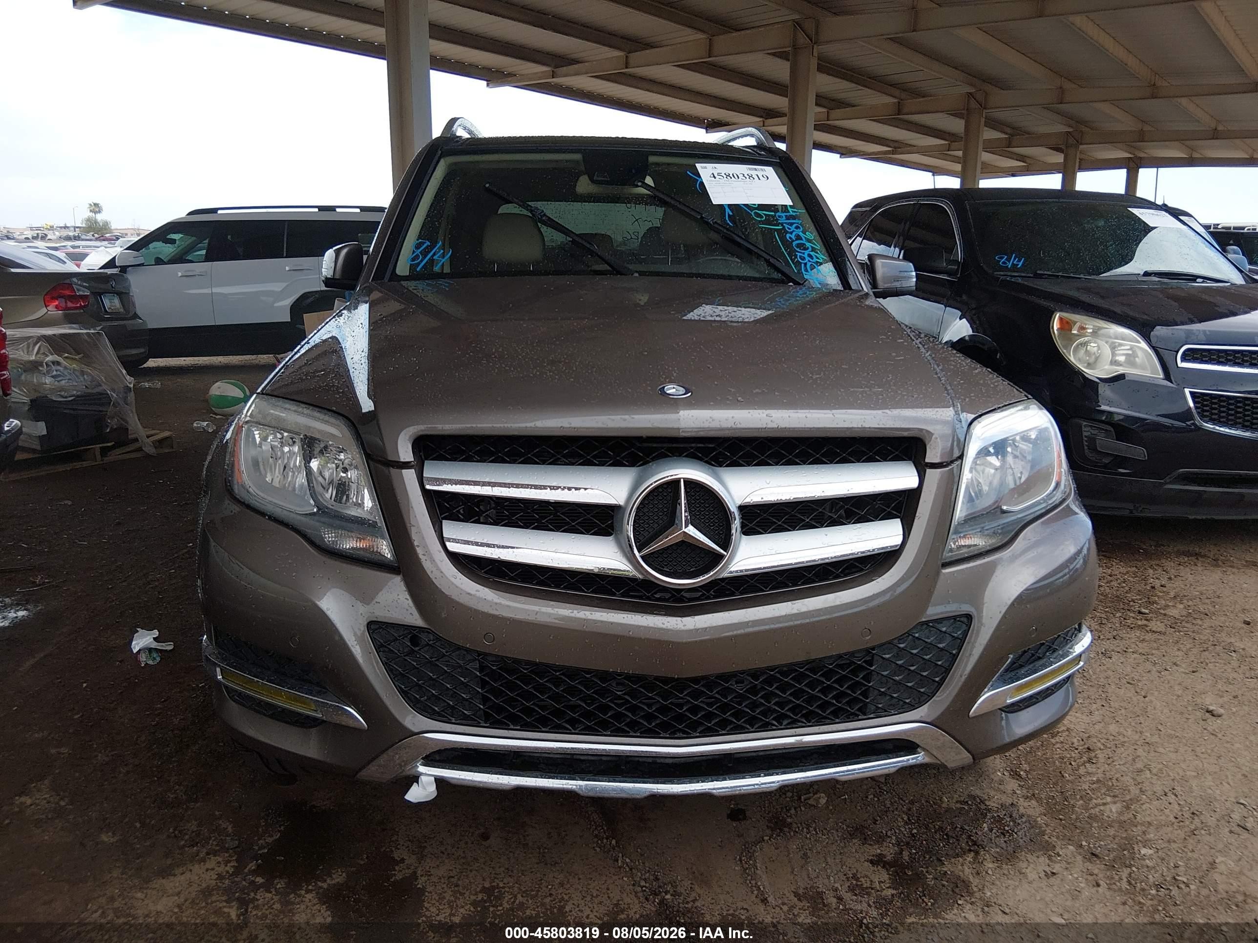 2014 Mercedes-benz Glk 350 4matic Gray vin: WDCGG8JB6EG194440