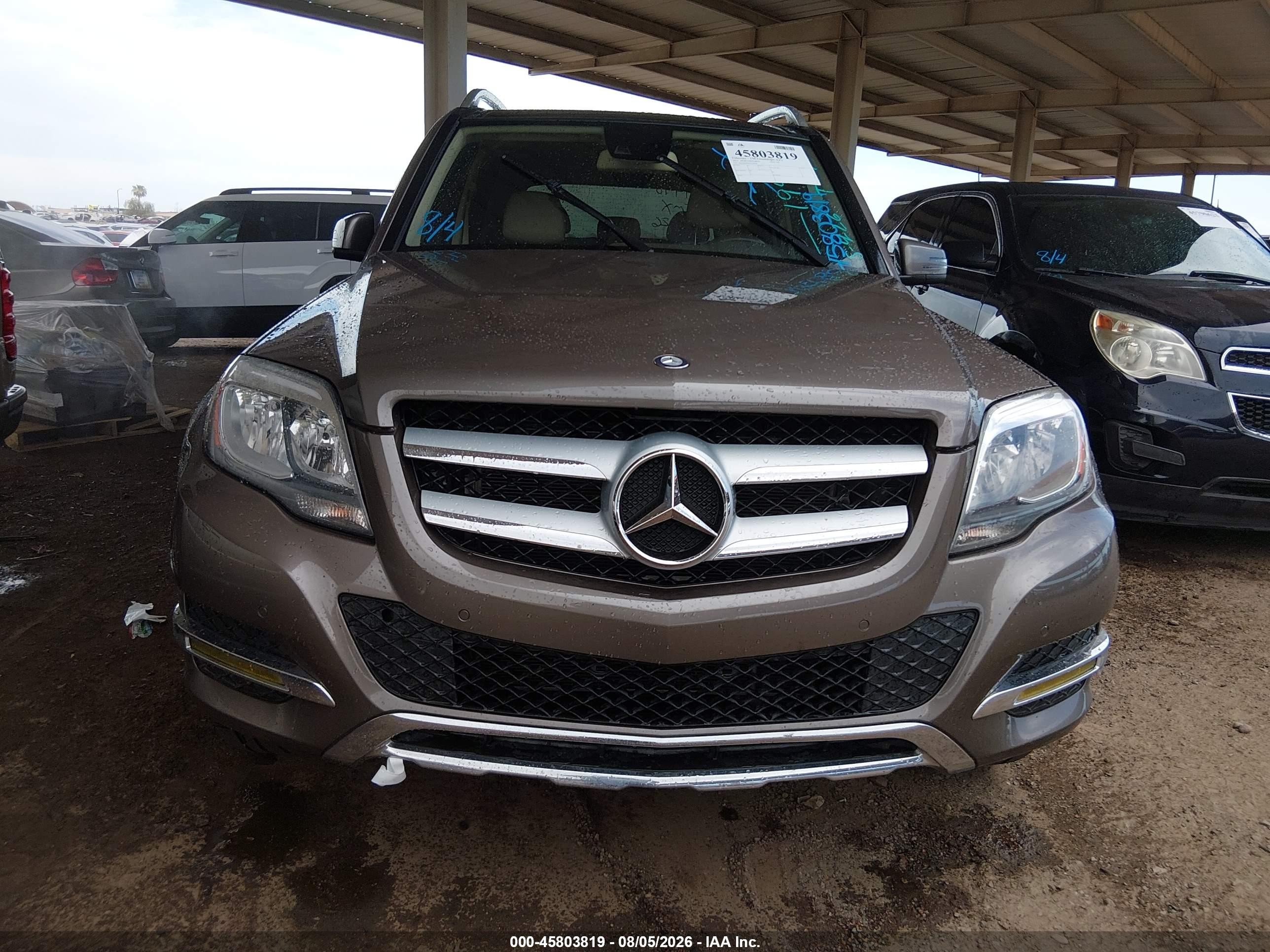 2014 Mercedes-benz Glk 350 4matic Gray vin: WDCGG8JB6EG194440