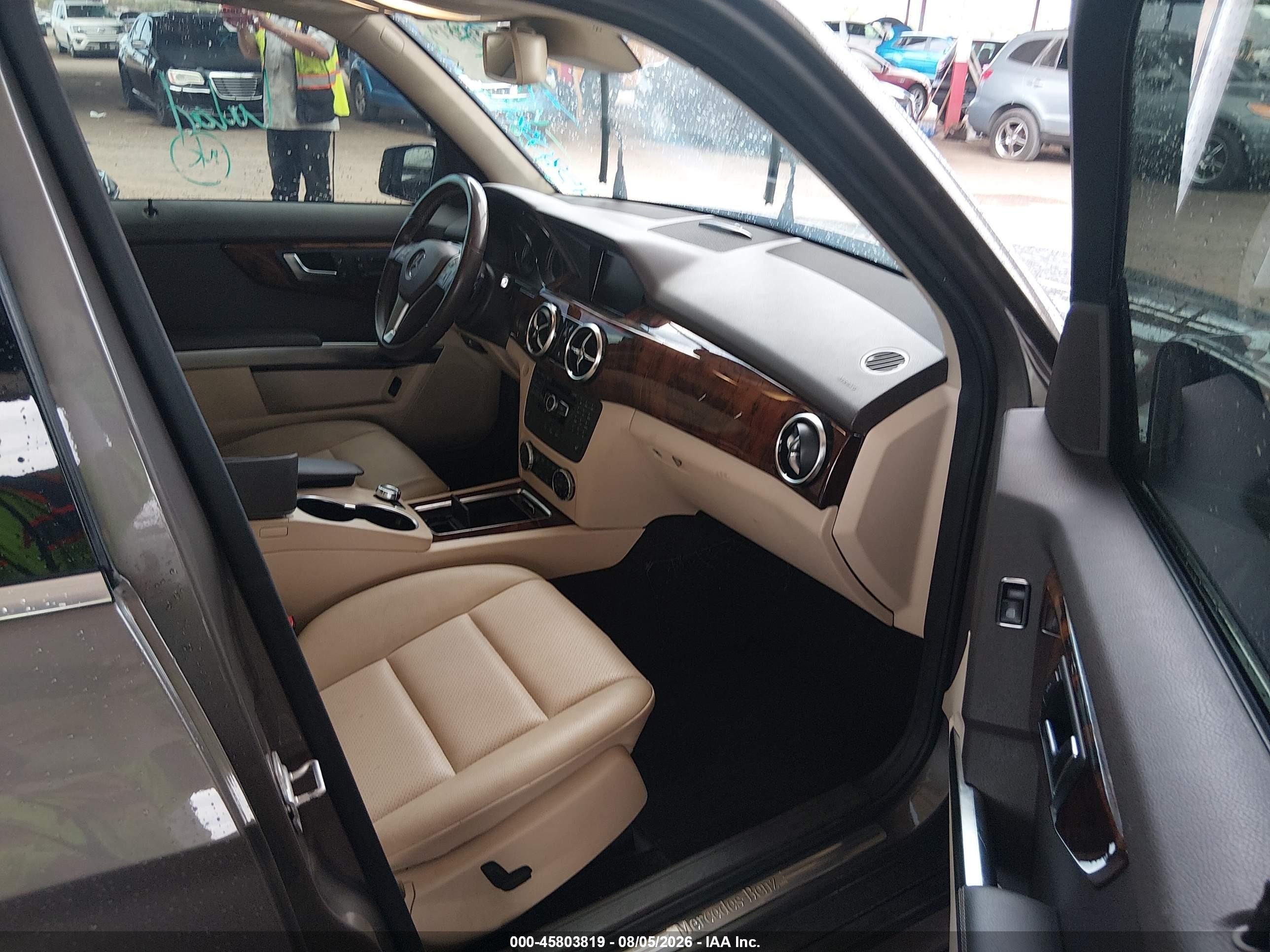 2014 Mercedes-benz Glk 350 4matic Gray vin: WDCGG8JB6EG194440