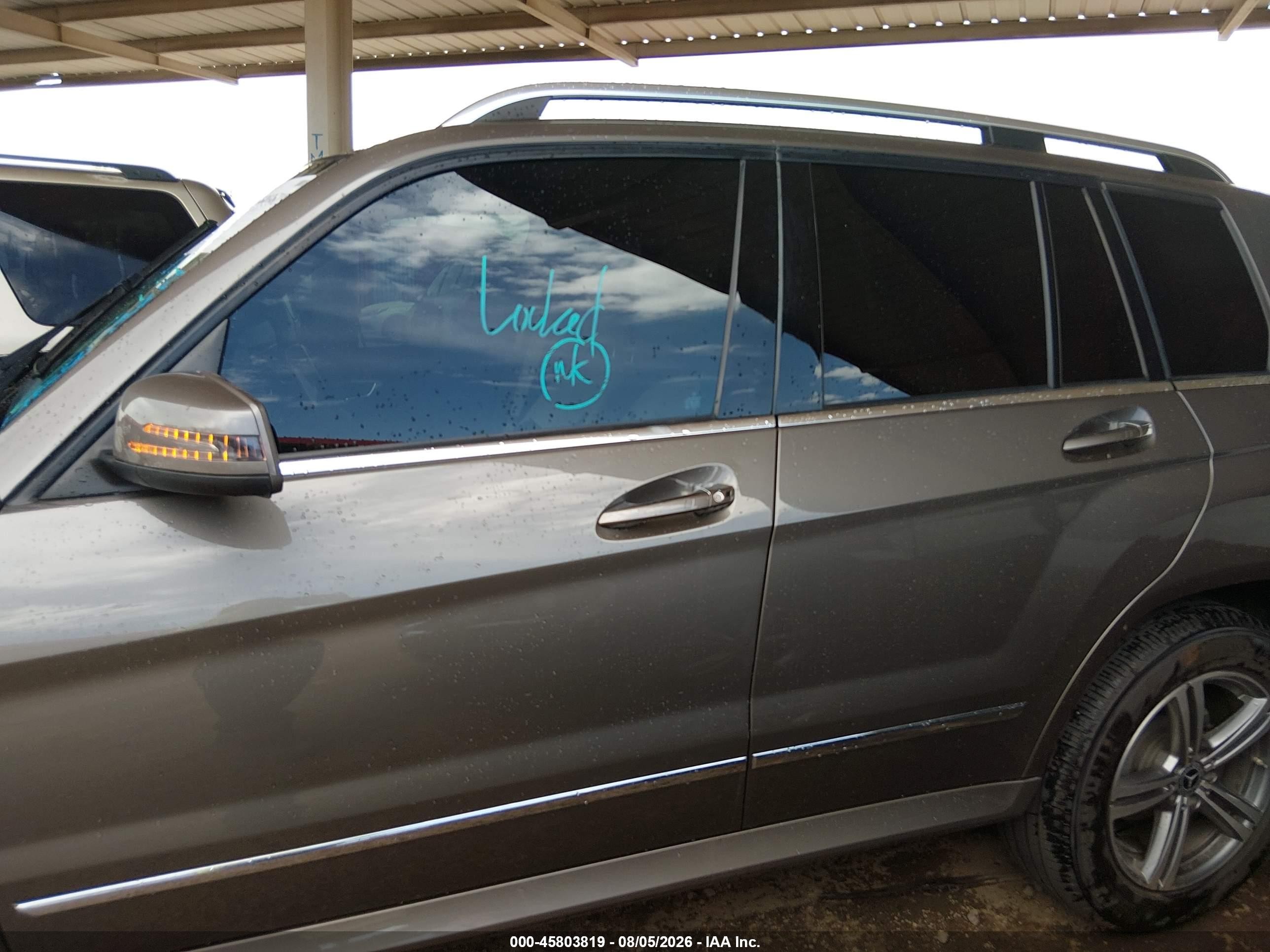 2014 Mercedes-benz Glk 350 4matic Gray vin: WDCGG8JB6EG194440