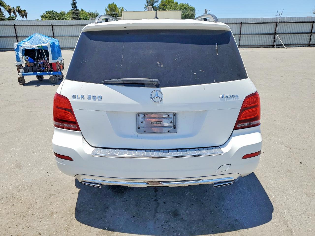 2014 Mercedes-benz Glk 350 4matic White vin: WDCGG8JB6EG203038