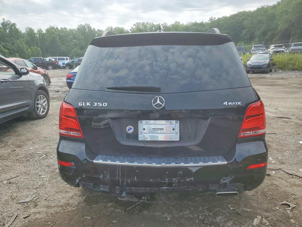 2014 Mercedes-benz Glk 350 4matic Black vin: WDCGG8JB6EG227372