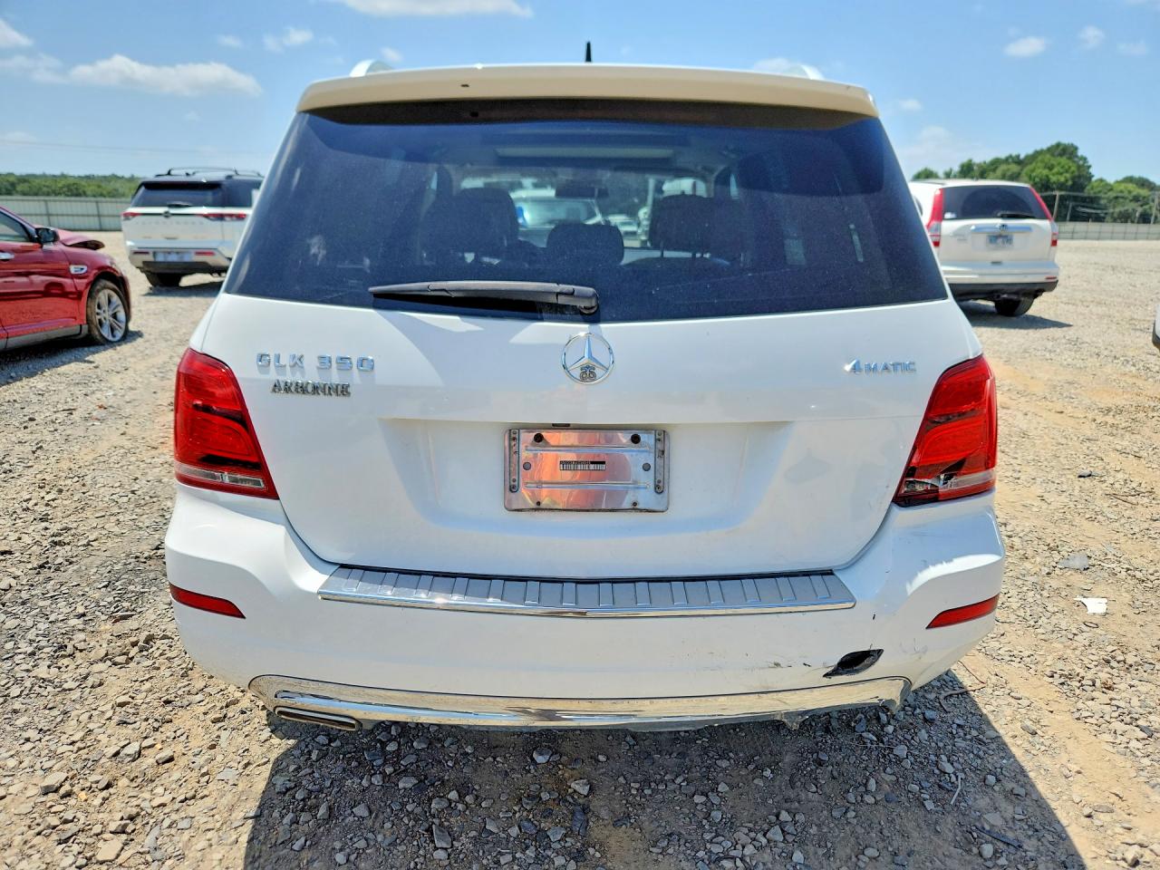 2014 Mercedes-benz Glk 350 4matic White vin: WDCGG8JB6EG300658