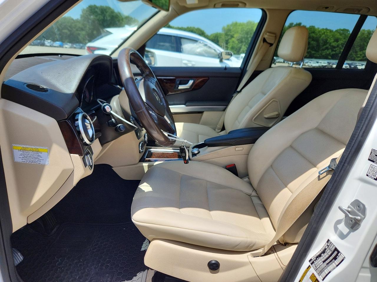 2014 Mercedes-benz Glk 350 4matic White vin: WDCGG8JB6EG300658