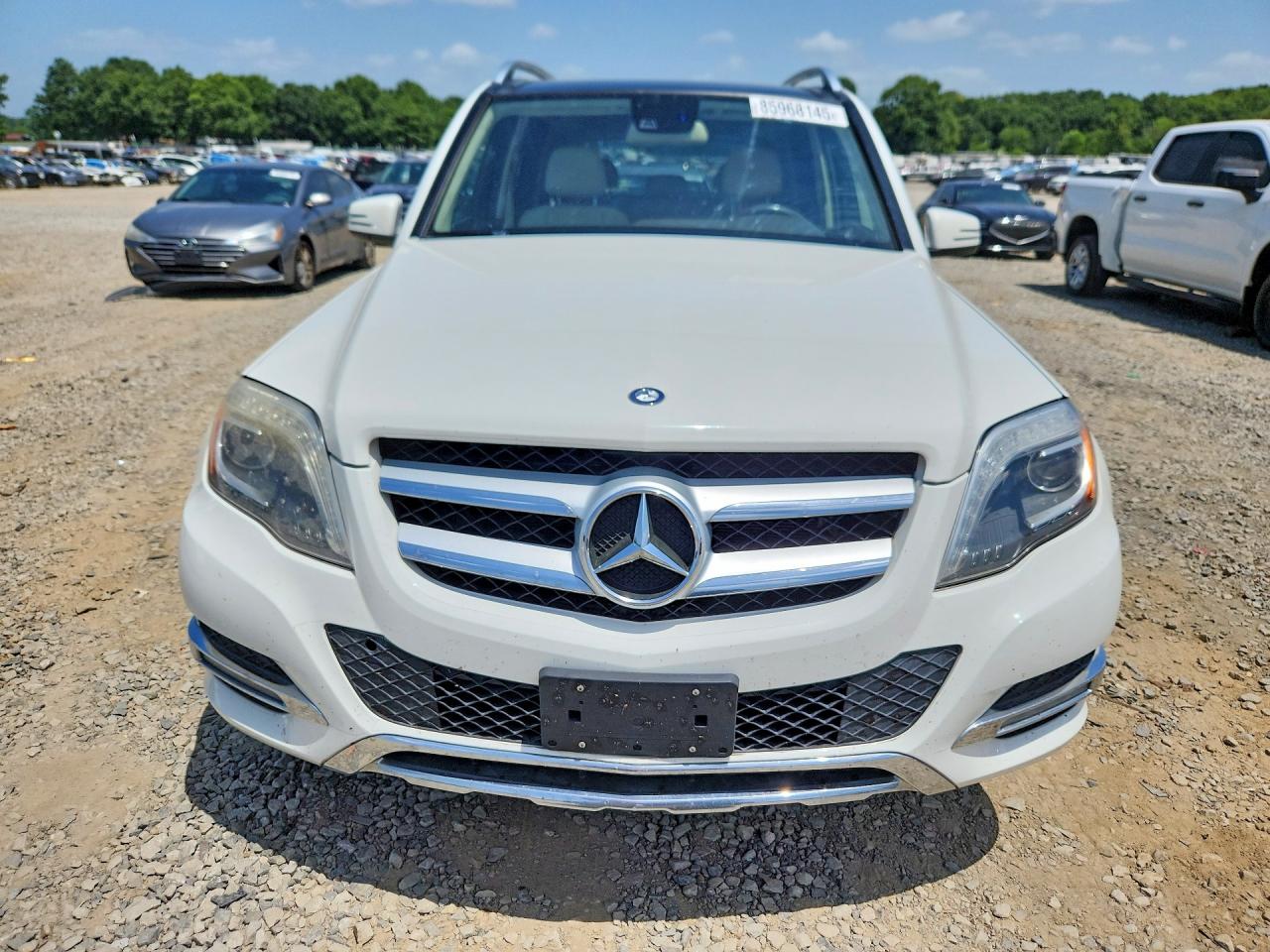 2014 Mercedes-benz Glk 350 4matic White vin: WDCGG8JB6EG300658