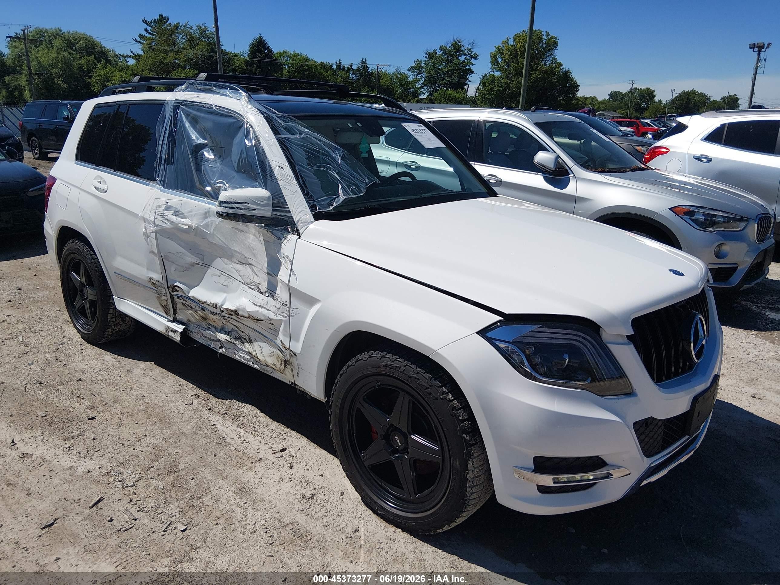 2014 Mercedes-benz Glk 350 4matic White vin: WDCGG8JB6EG334504
