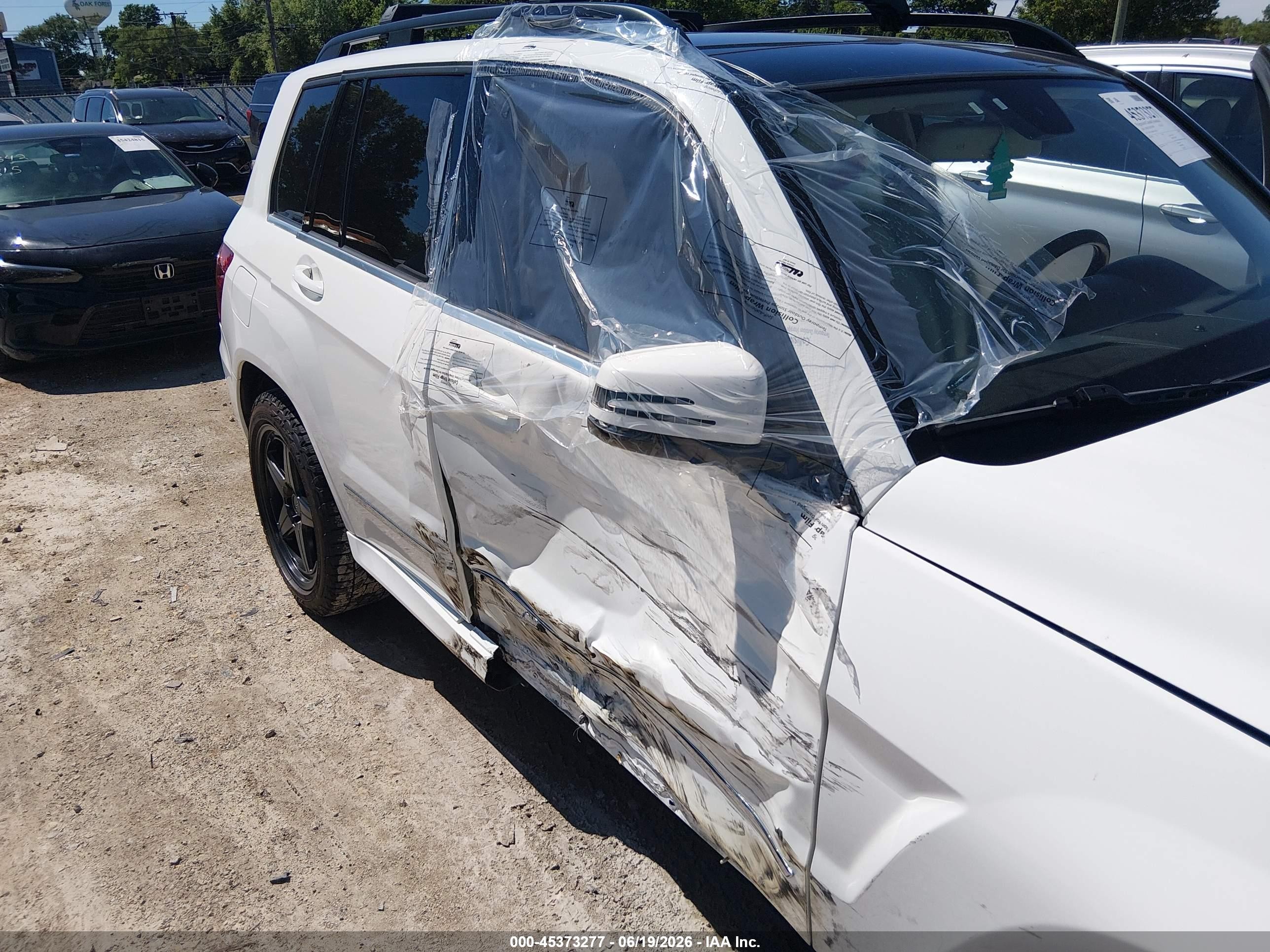2014 Mercedes-benz Glk 350 4matic White vin: WDCGG8JB6EG334504