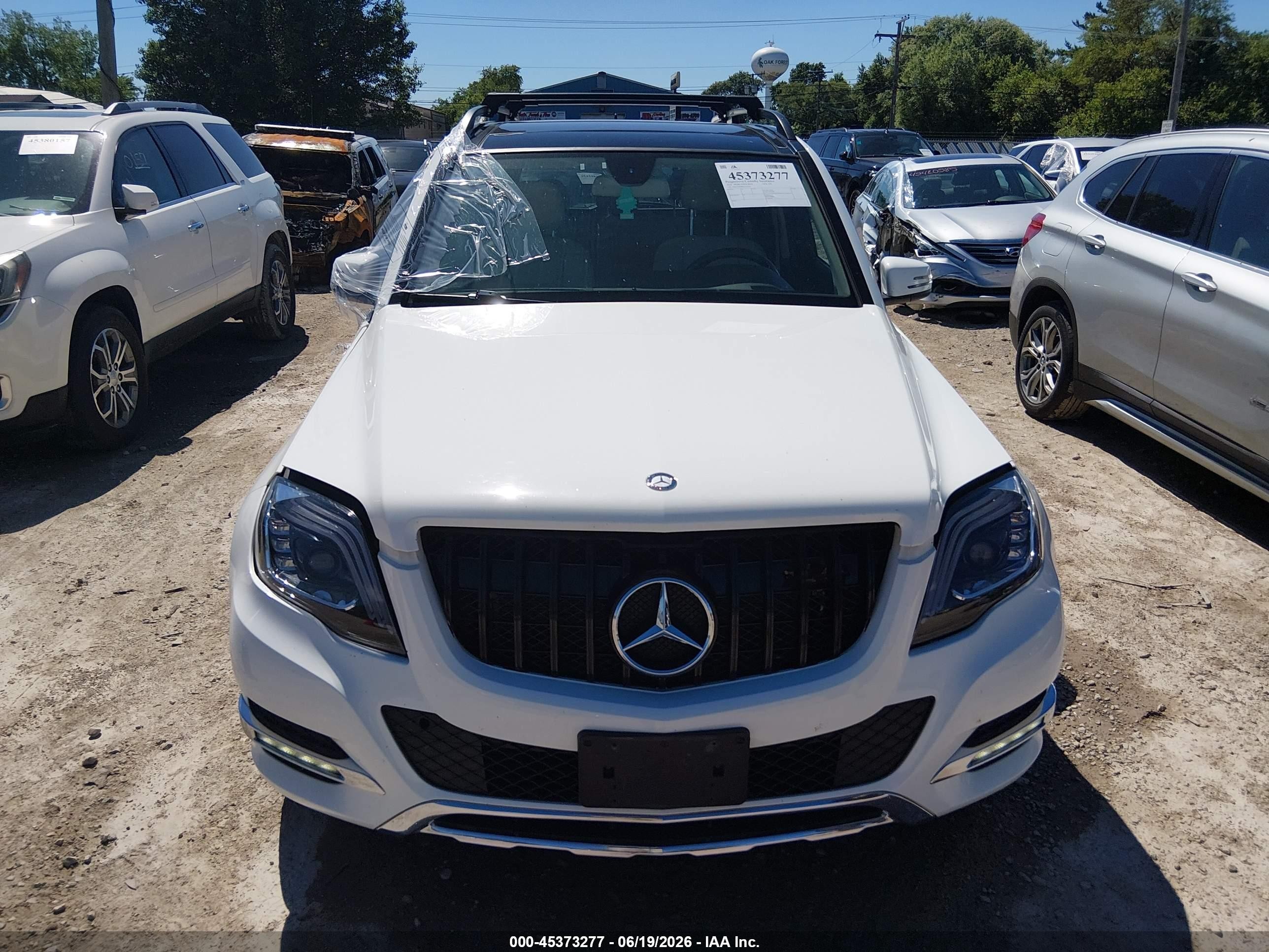 2014 Mercedes-benz Glk 350 4matic White vin: WDCGG8JB6EG334504