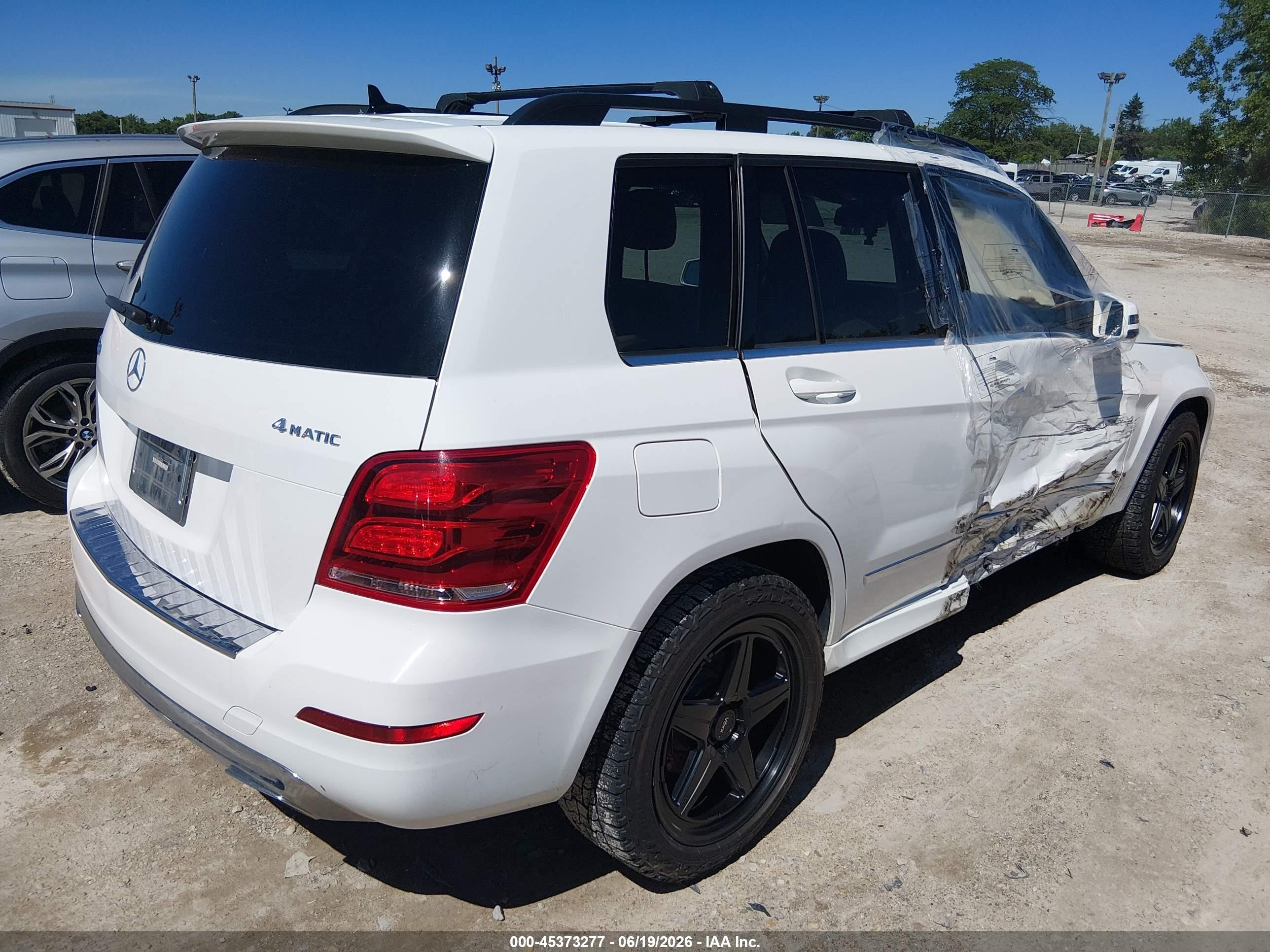 2014 Mercedes-benz Glk 350 4matic White vin: WDCGG8JB6EG334504