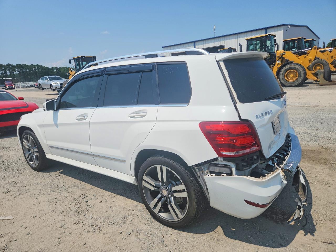 2015 Mercedes-benz Glk 350 4matic White vin: WDCGG8JB6FG344046