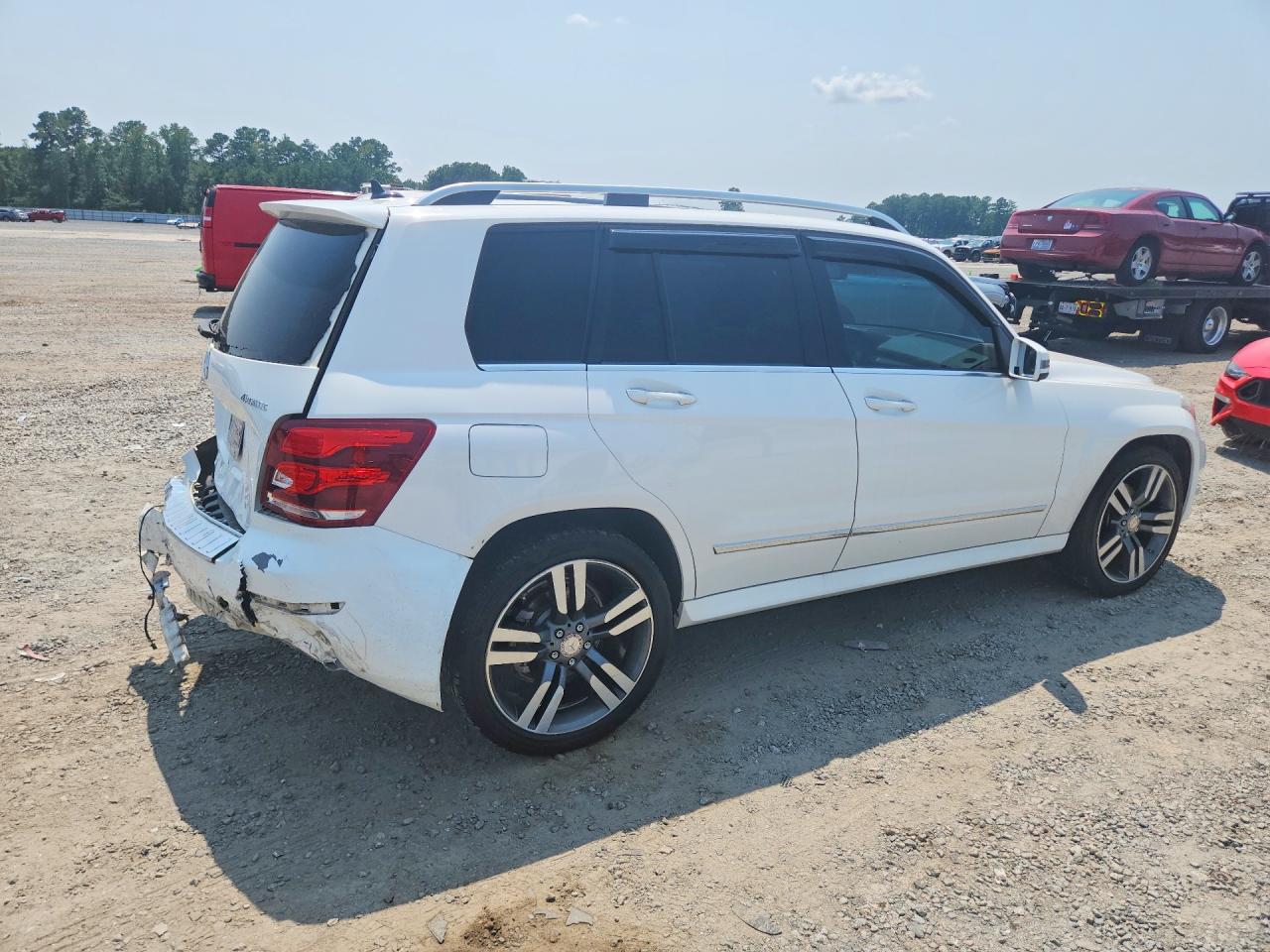 2015 Mercedes-benz Glk 350 4matic White vin: WDCGG8JB6FG344046