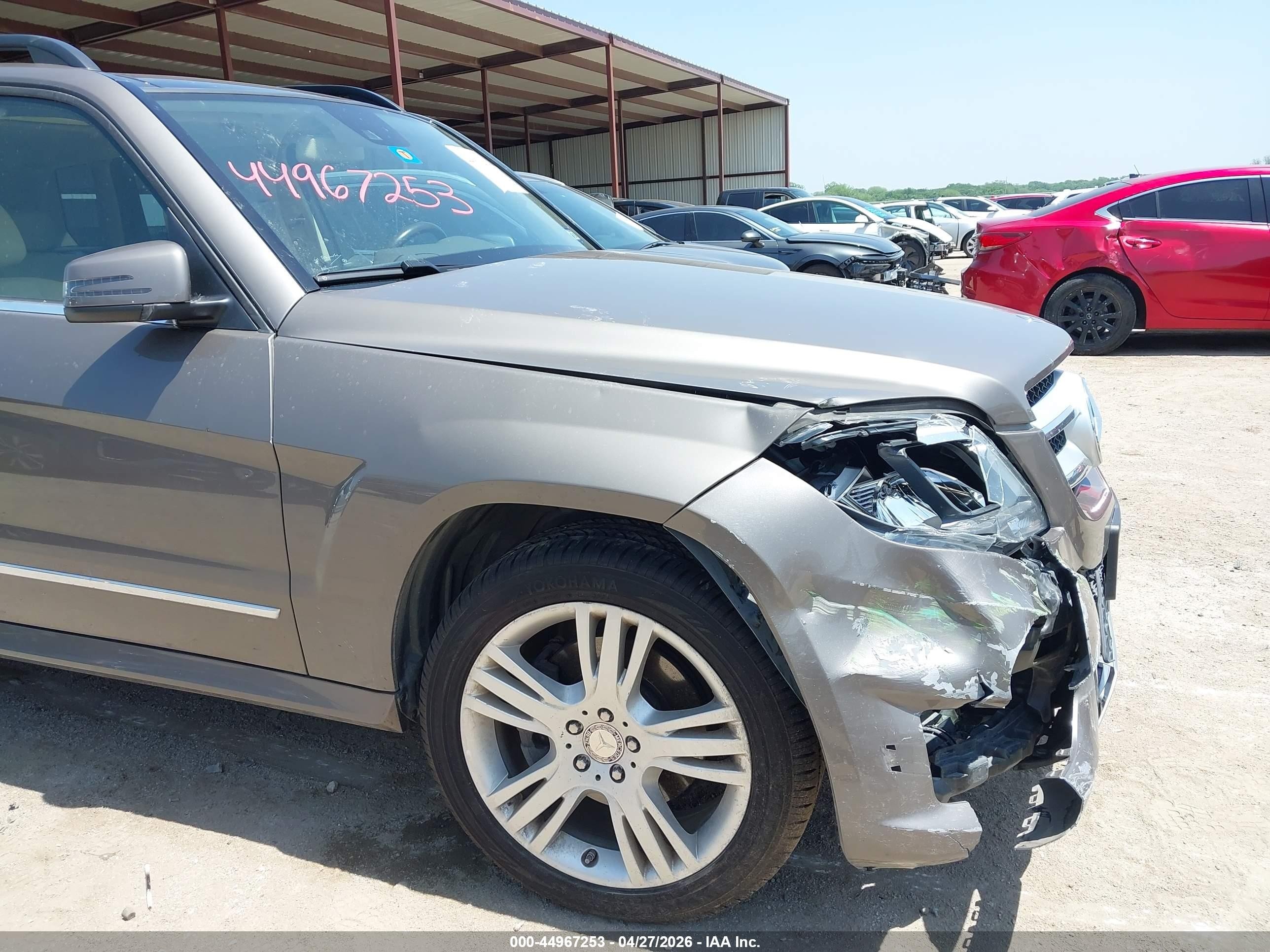2015 Mercedes-benz Glk 350 4matic Gray vin: WDCGG8JB6FG374986