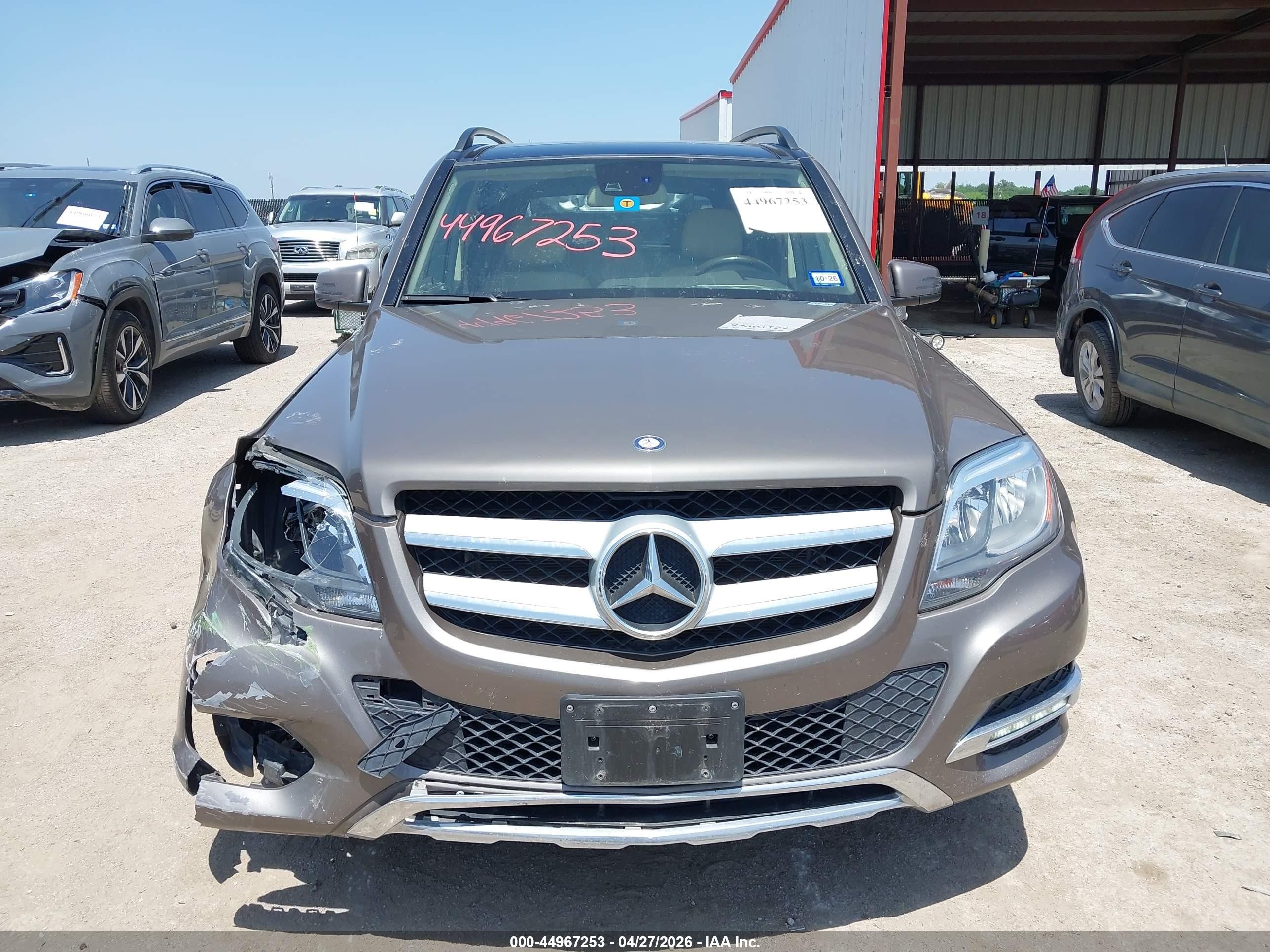 2015 Mercedes-benz Glk 350 4matic Gray vin: WDCGG8JB6FG374986