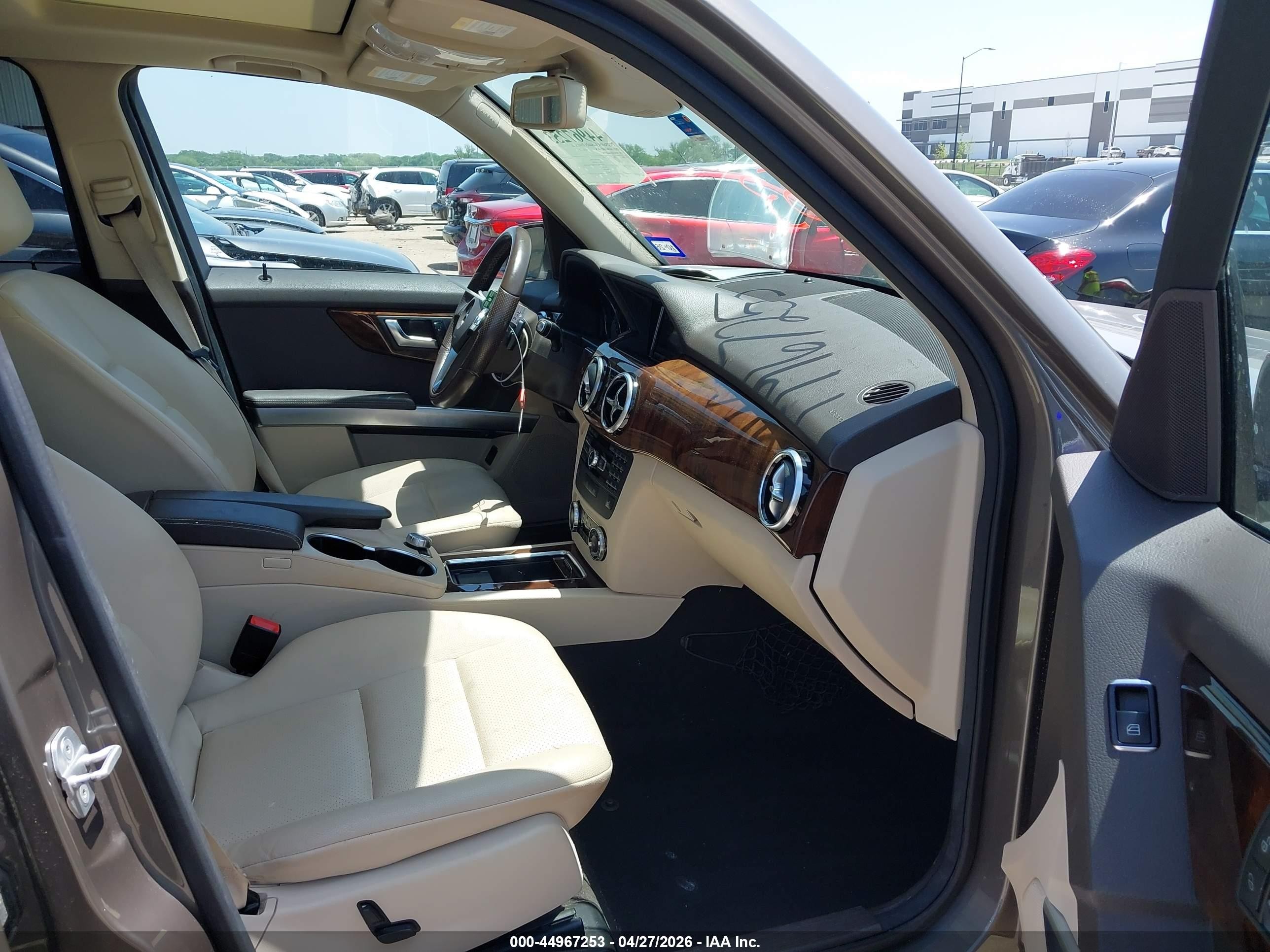 2015 Mercedes-benz Glk 350 4matic Gray vin: WDCGG8JB6FG374986
