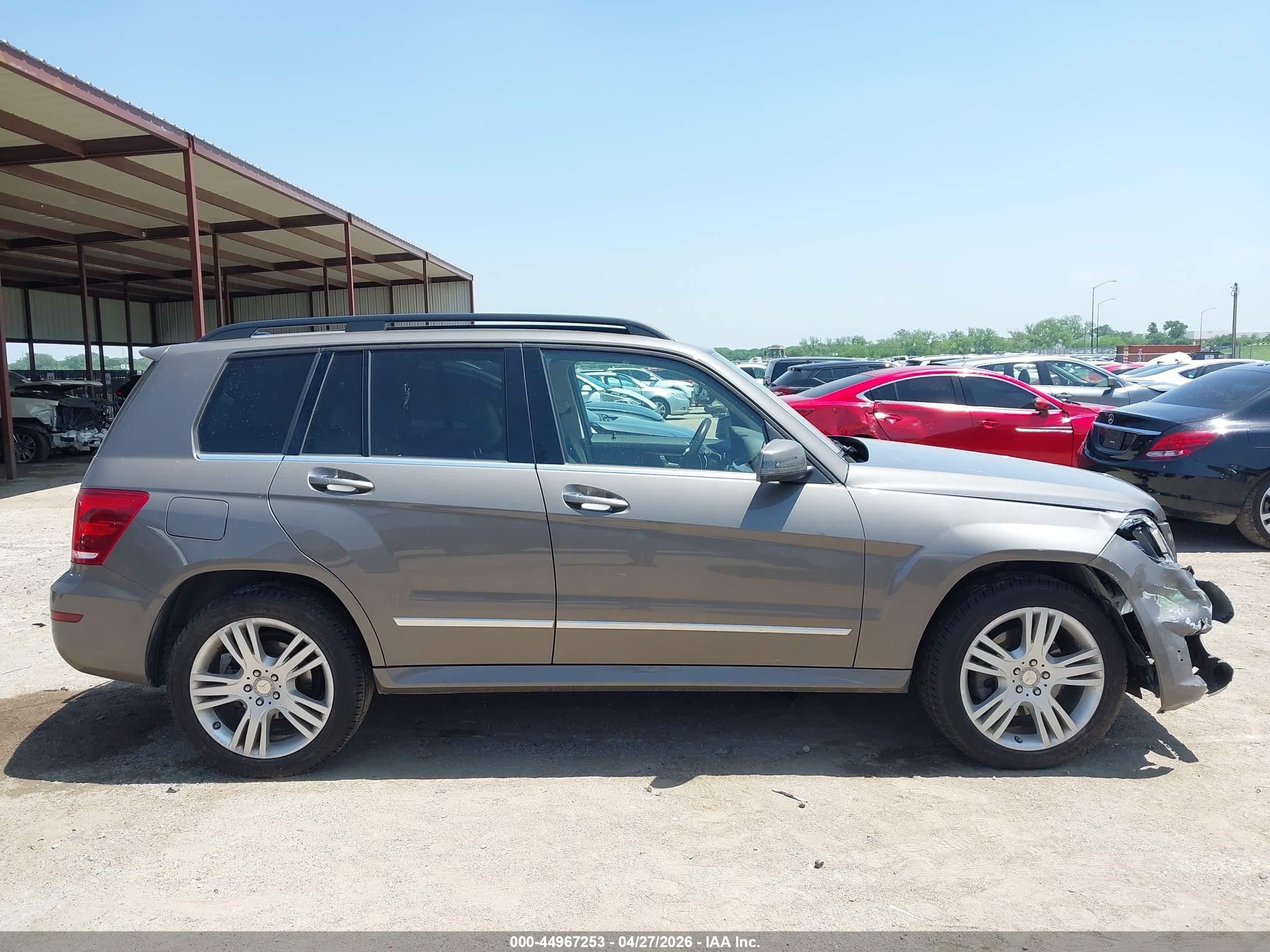2015 Mercedes-benz Glk 350 4matic Gray vin: WDCGG8JB6FG374986
