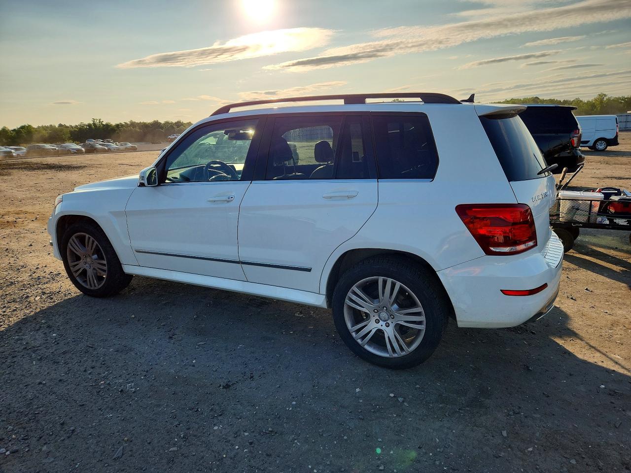 2015 Mercedes-benz Glk 350 4matic White vin: WDCGG8JB6FG377225