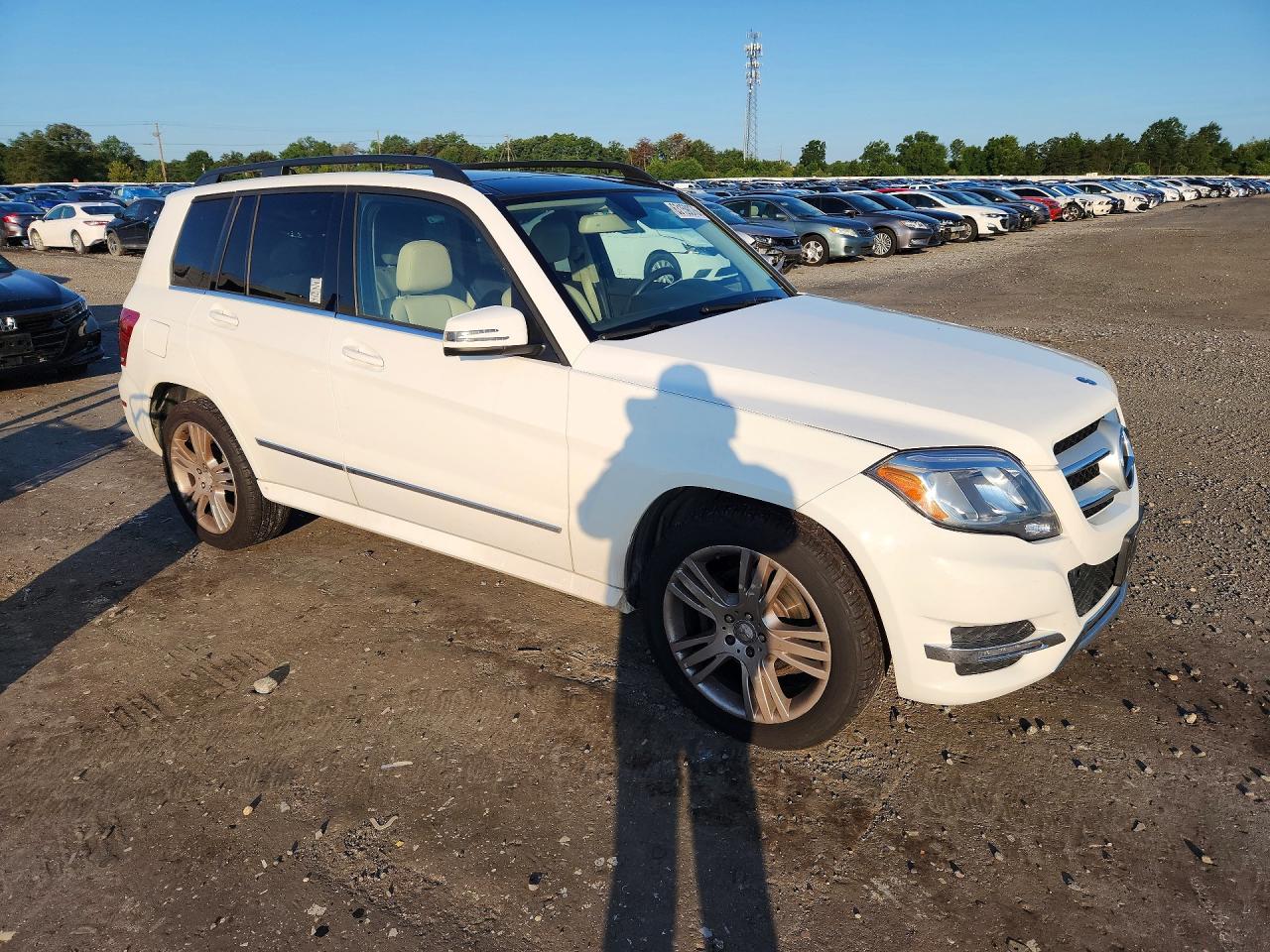 2015 Mercedes-benz Glk 350 4matic White vin: WDCGG8JB6FG377225