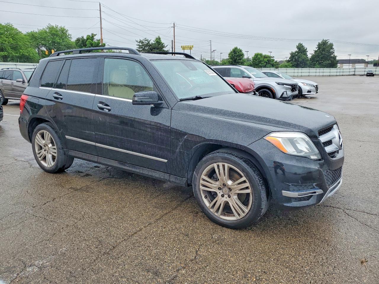 2015 Mercedes-benz Glk 350 4matic Black vin: WDCGG8JB6FG417013