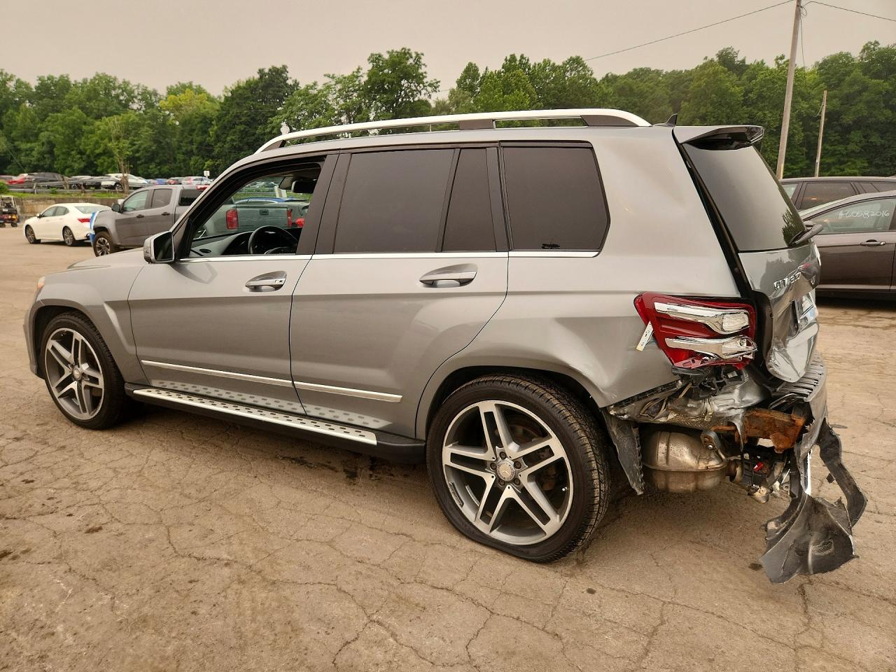 2015 Mercedes-benz Glk 350 4matic Серый vin: WDCGG8JB6FG421336
