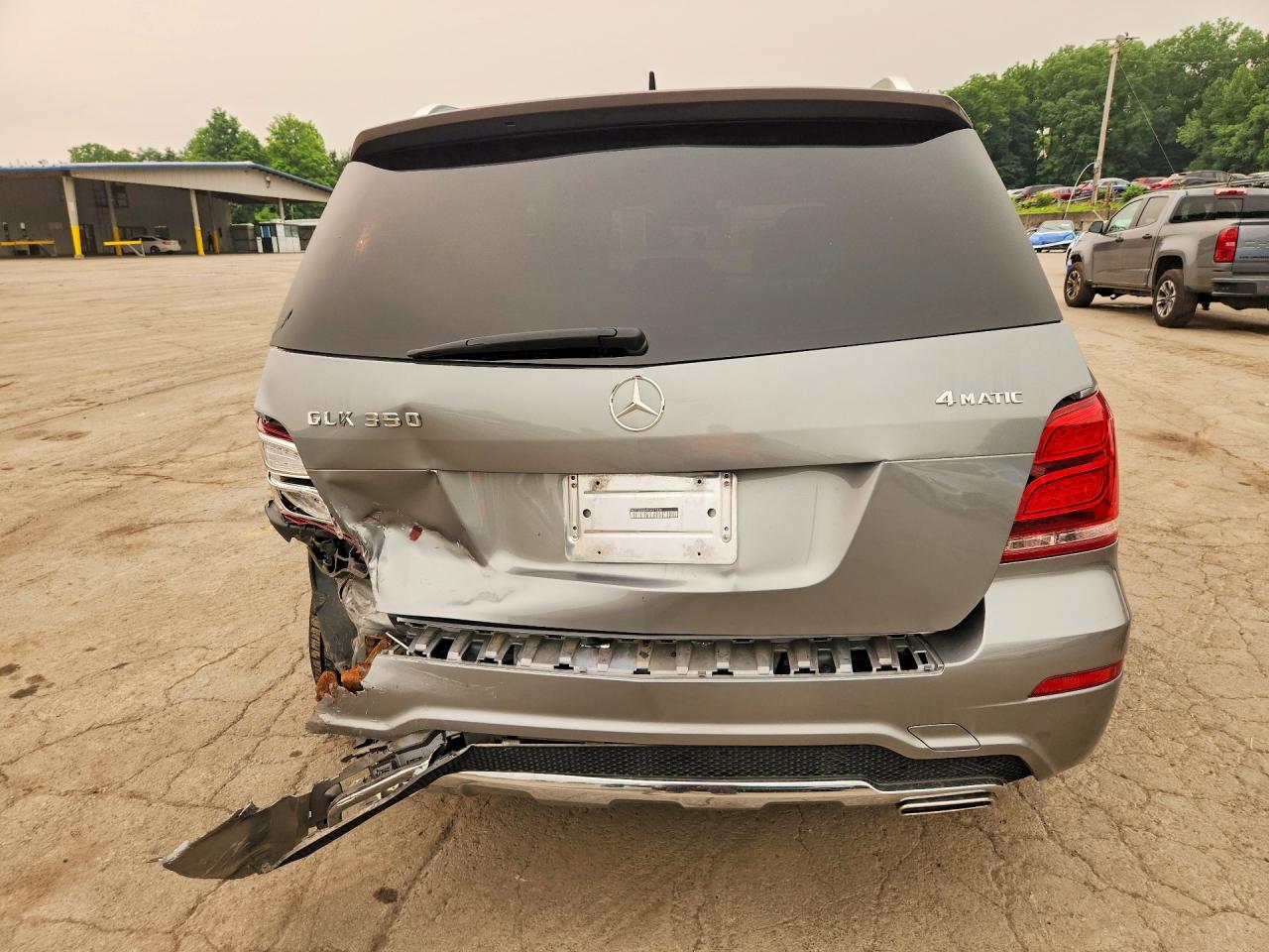 2015 Mercedes-benz Glk 350 4matic Серый vin: WDCGG8JB6FG421336