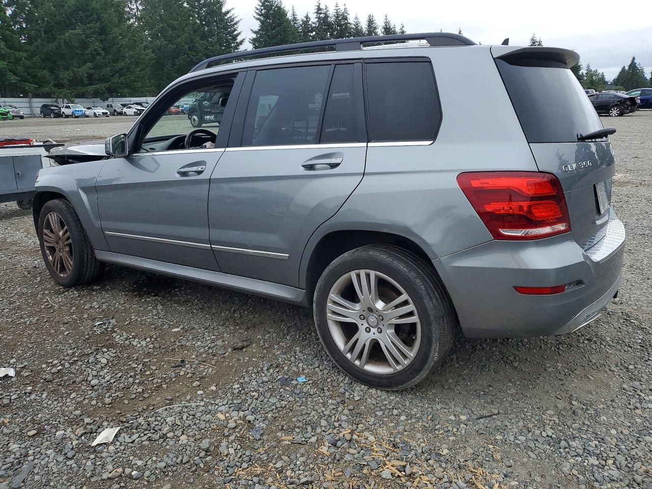 2015 Mercedes-benz Glk 350 4matic Gray vin: WDCGG8JB6FG440470