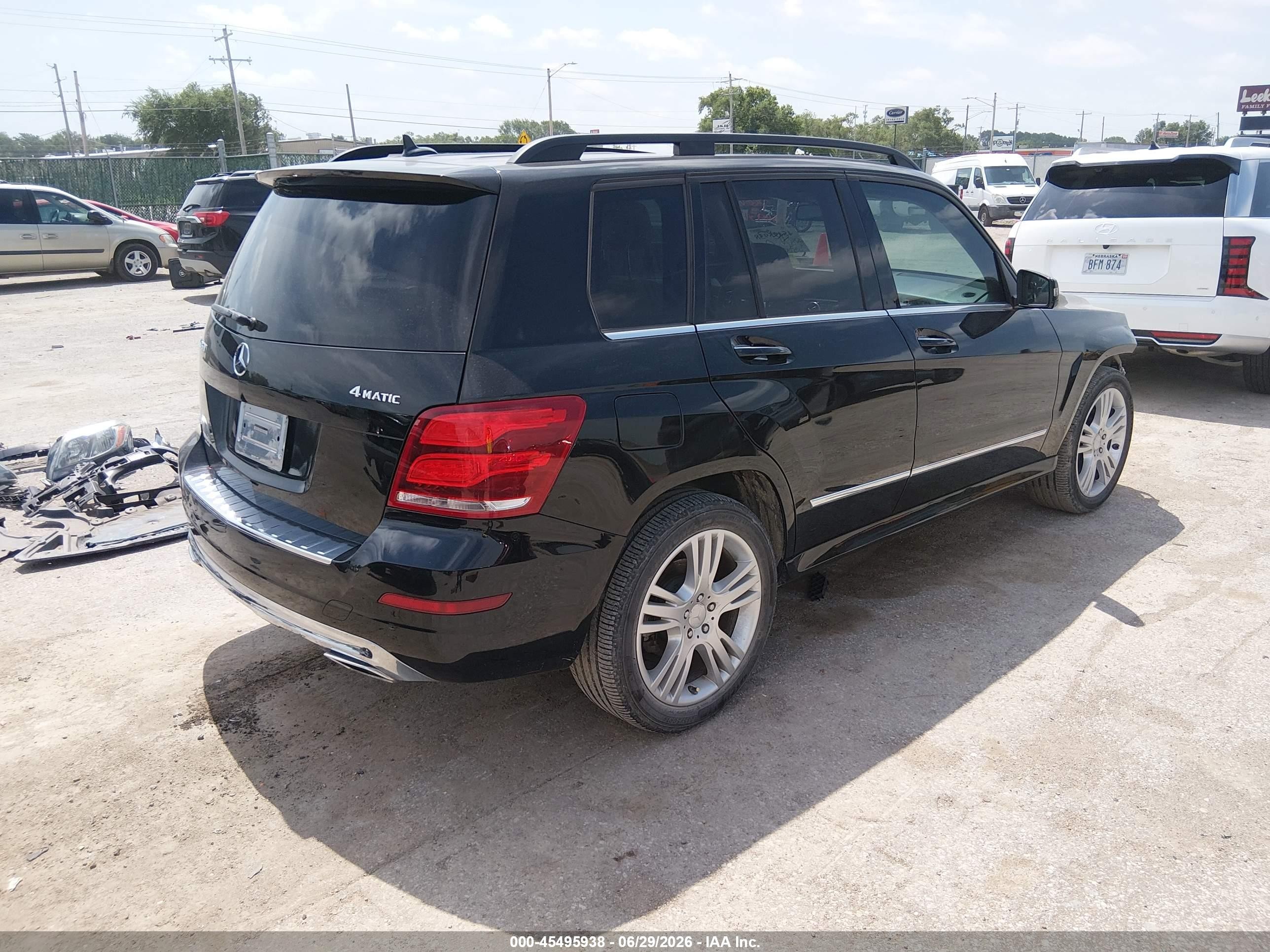 2013 Mercedes-benz Glk 350 4matic Black vin: WDCGG8JB7DF987962