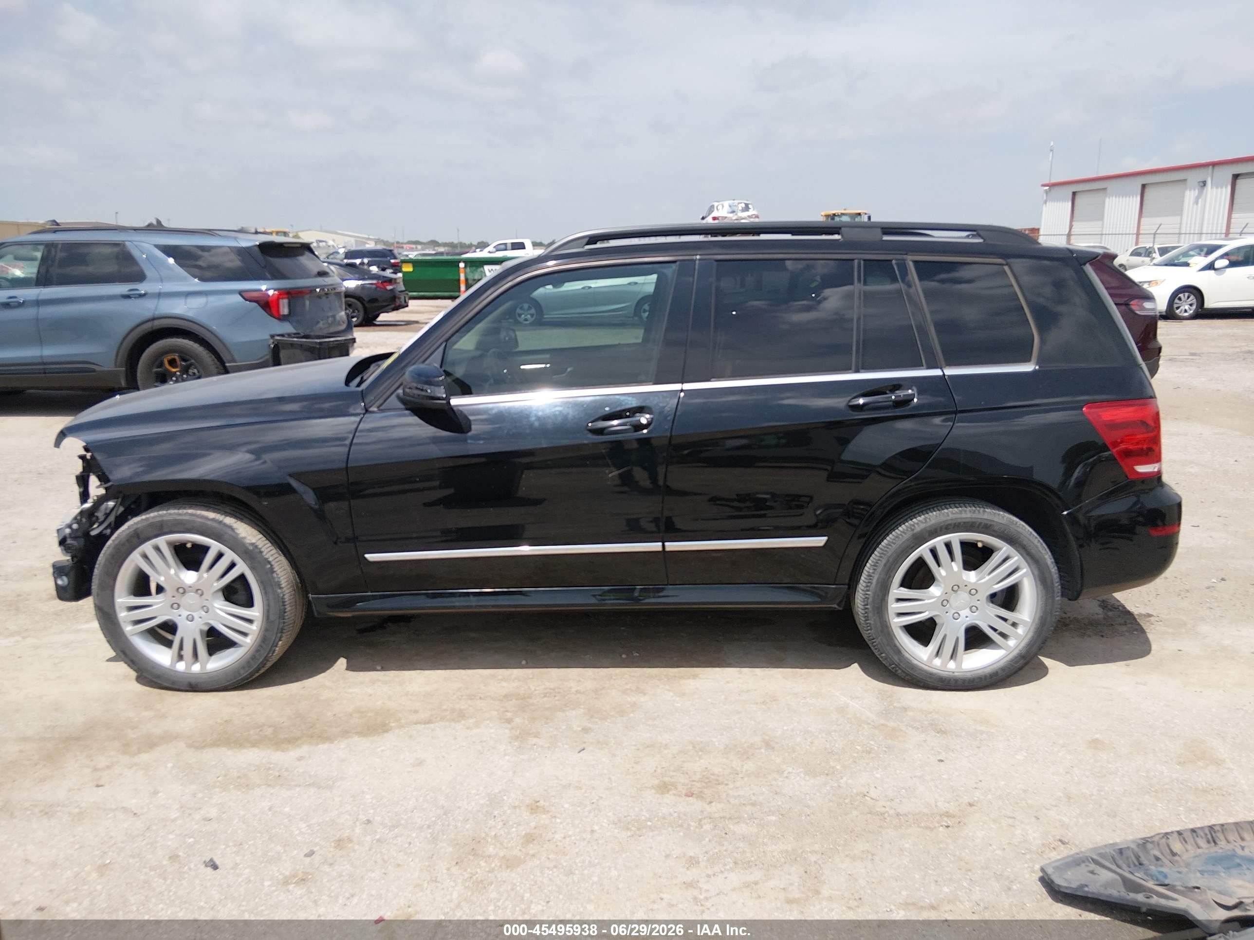 2013 Mercedes-benz Glk 350 4matic Black vin: WDCGG8JB7DF987962