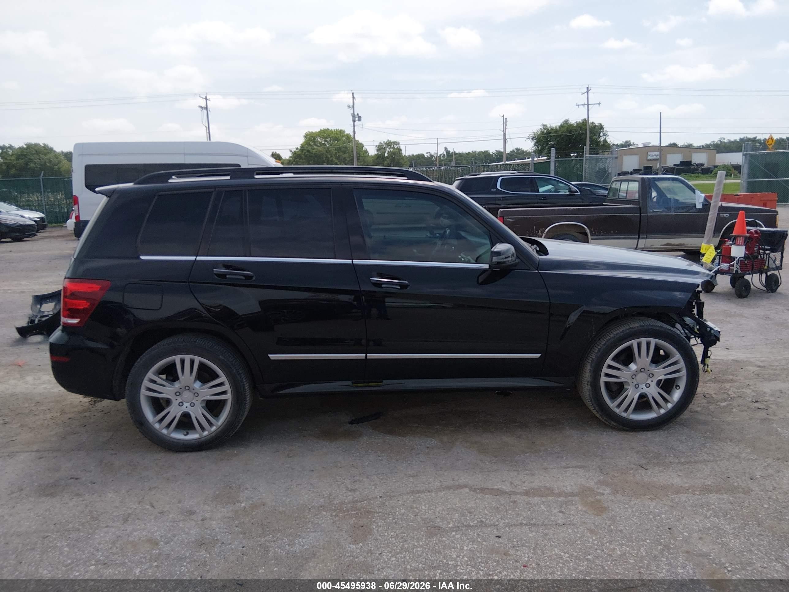 2013 Mercedes-benz Glk 350 4matic Black vin: WDCGG8JB7DF987962