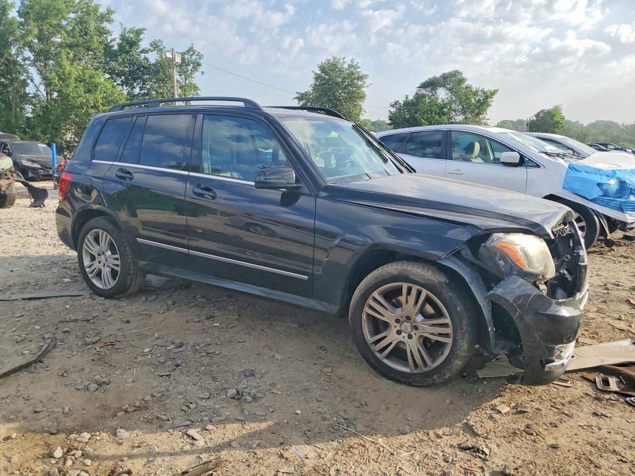 2013 Mercedes-benz Glk 350 4matic Black vin: WDCGG8JB7DF994460