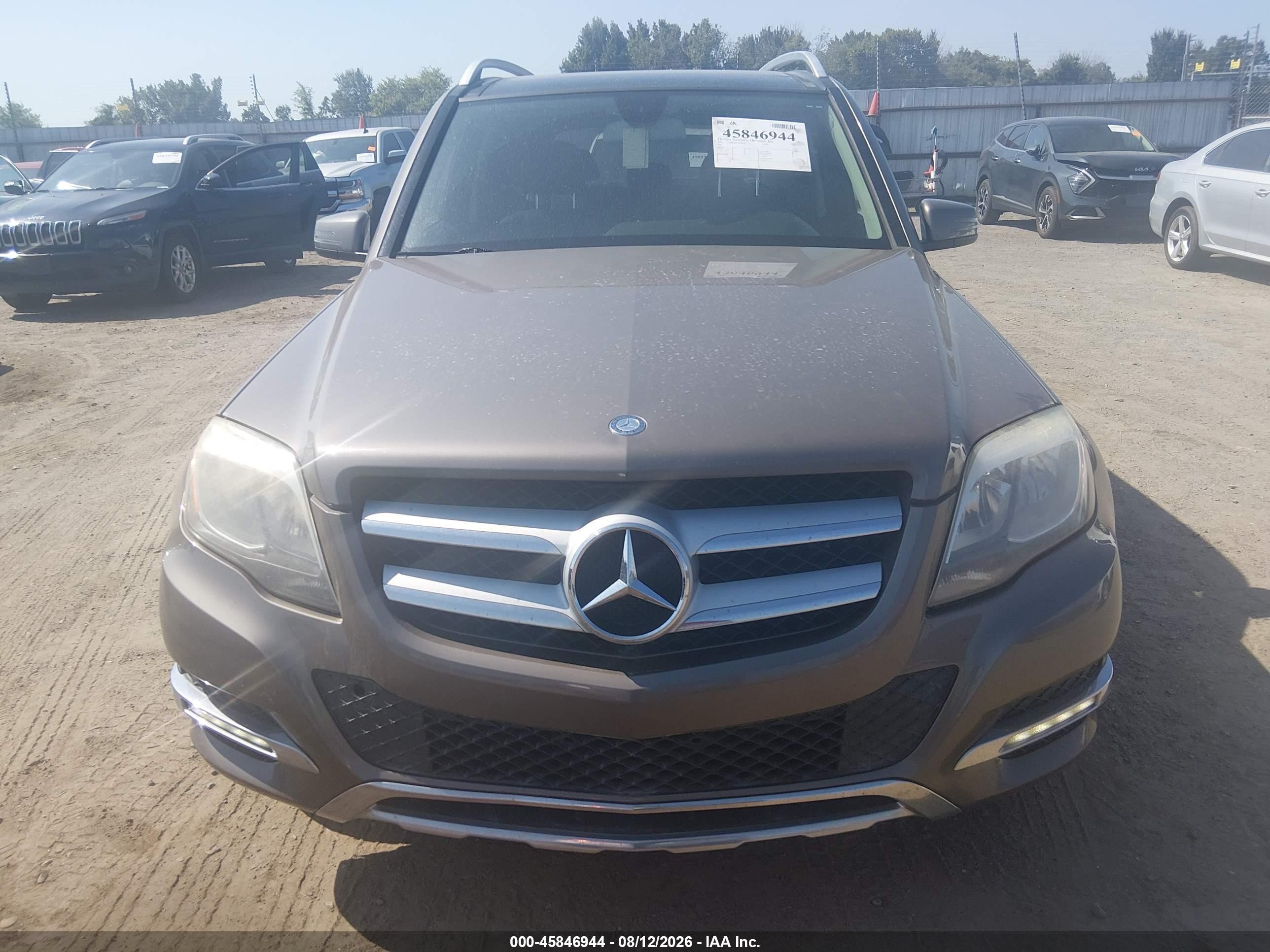 2013 Mercedes-benz Glk 350 4matic Gray vin: WDCGG8JB7DG041337