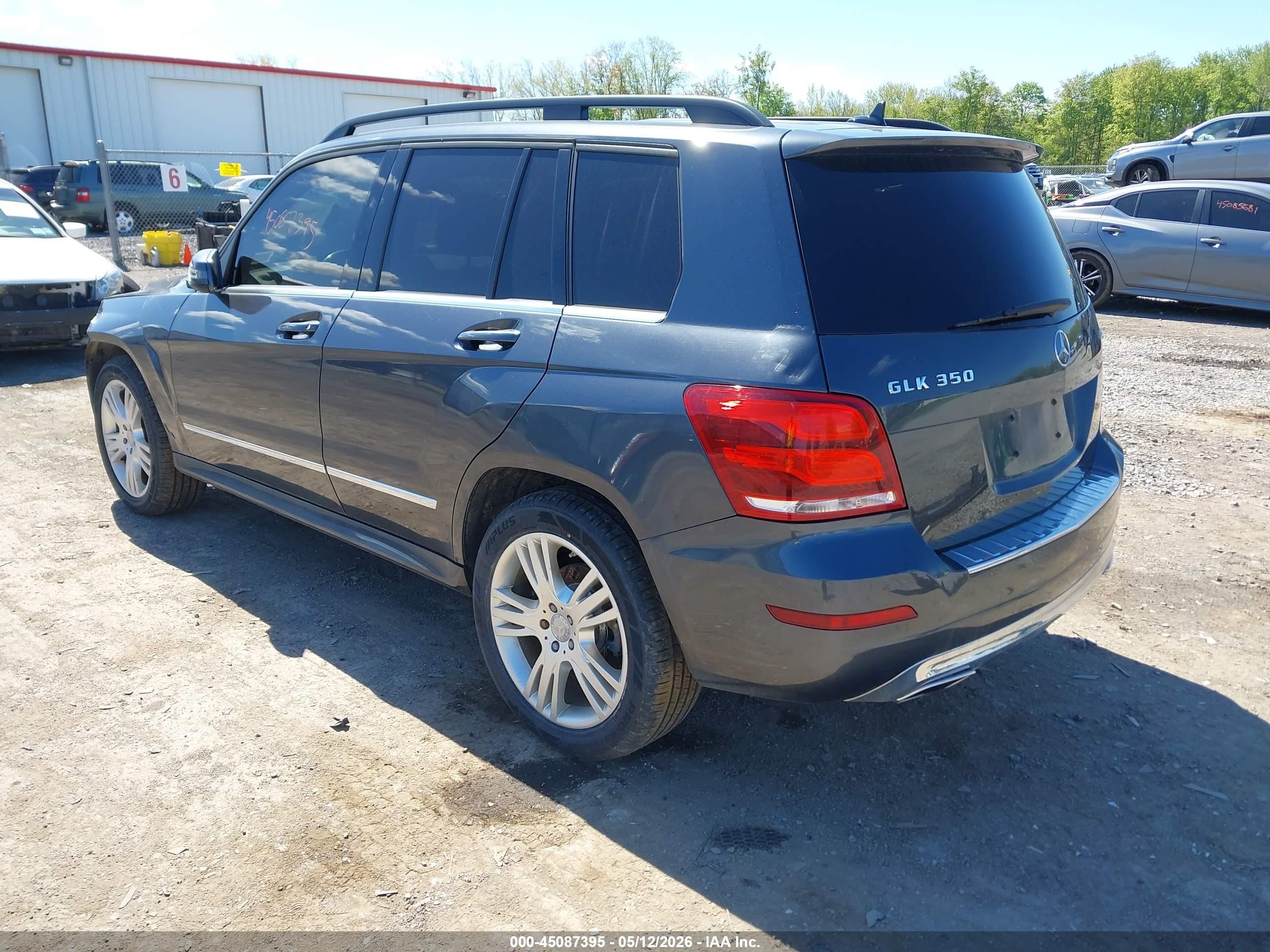 2013 Mercedes-benz Glk 350 4matic Gray vin: WDCGG8JB7DG113413