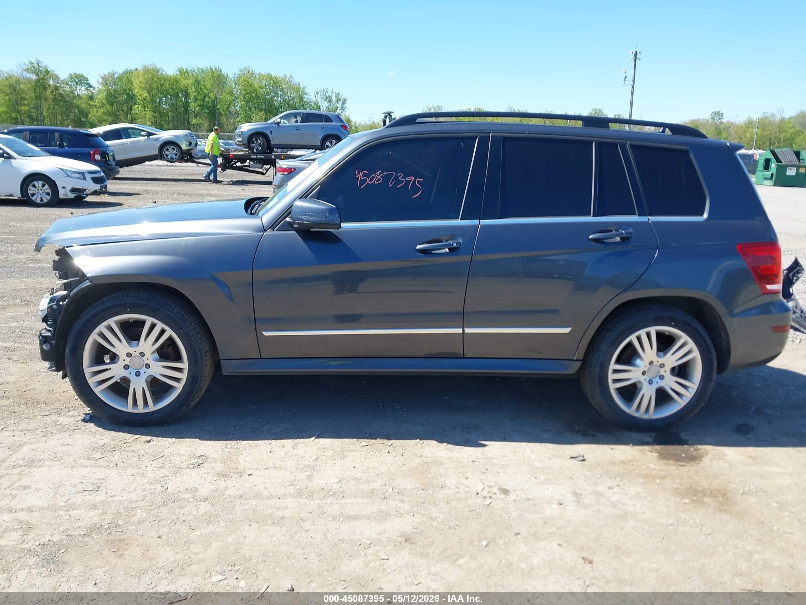 2013 Mercedes-benz Glk 350 4matic Gray vin: WDCGG8JB7DG113413