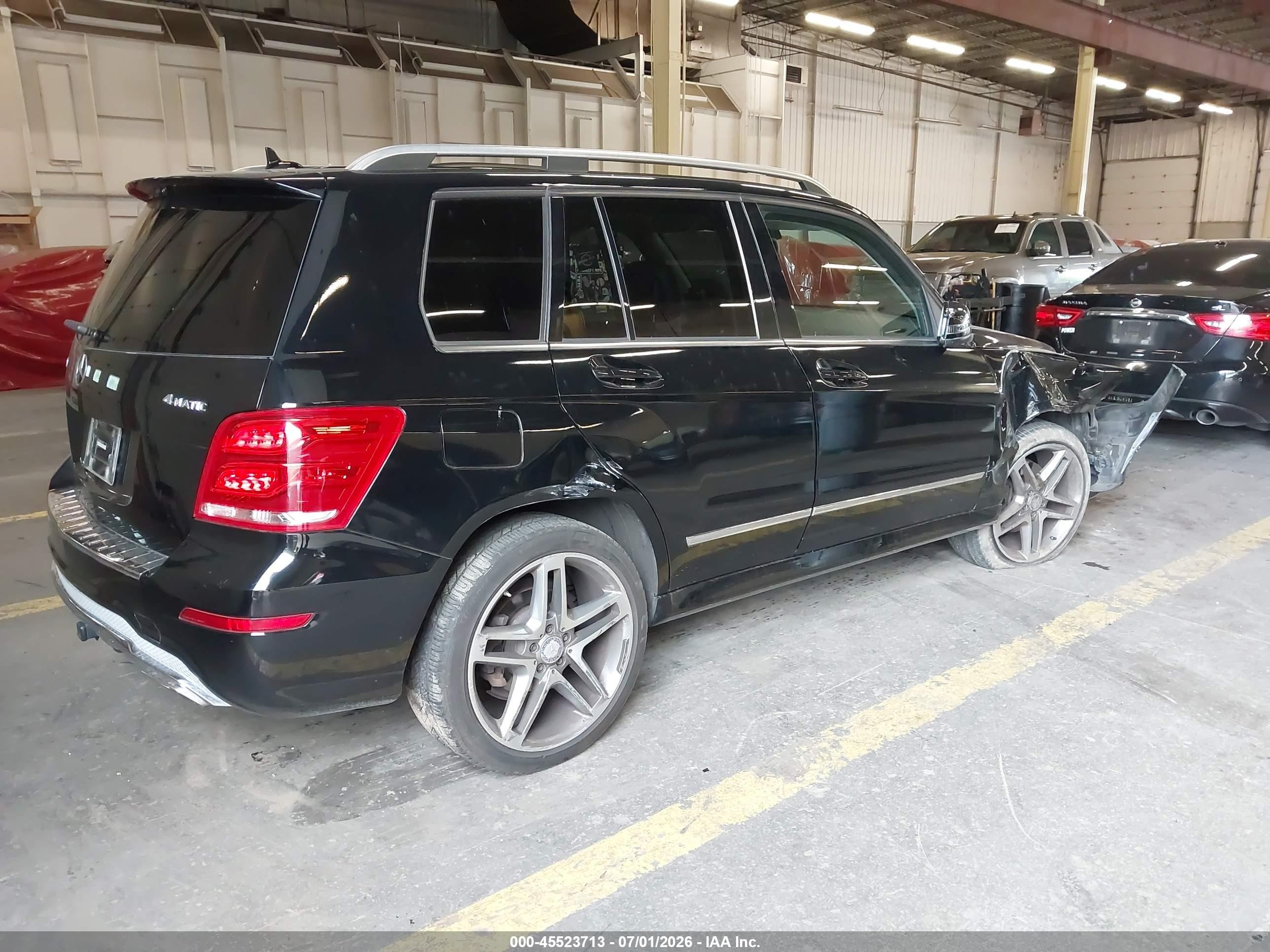 2013 Mercedes-benz Glk 350 4matic Черный vin: WDCGG8JB7DG140000