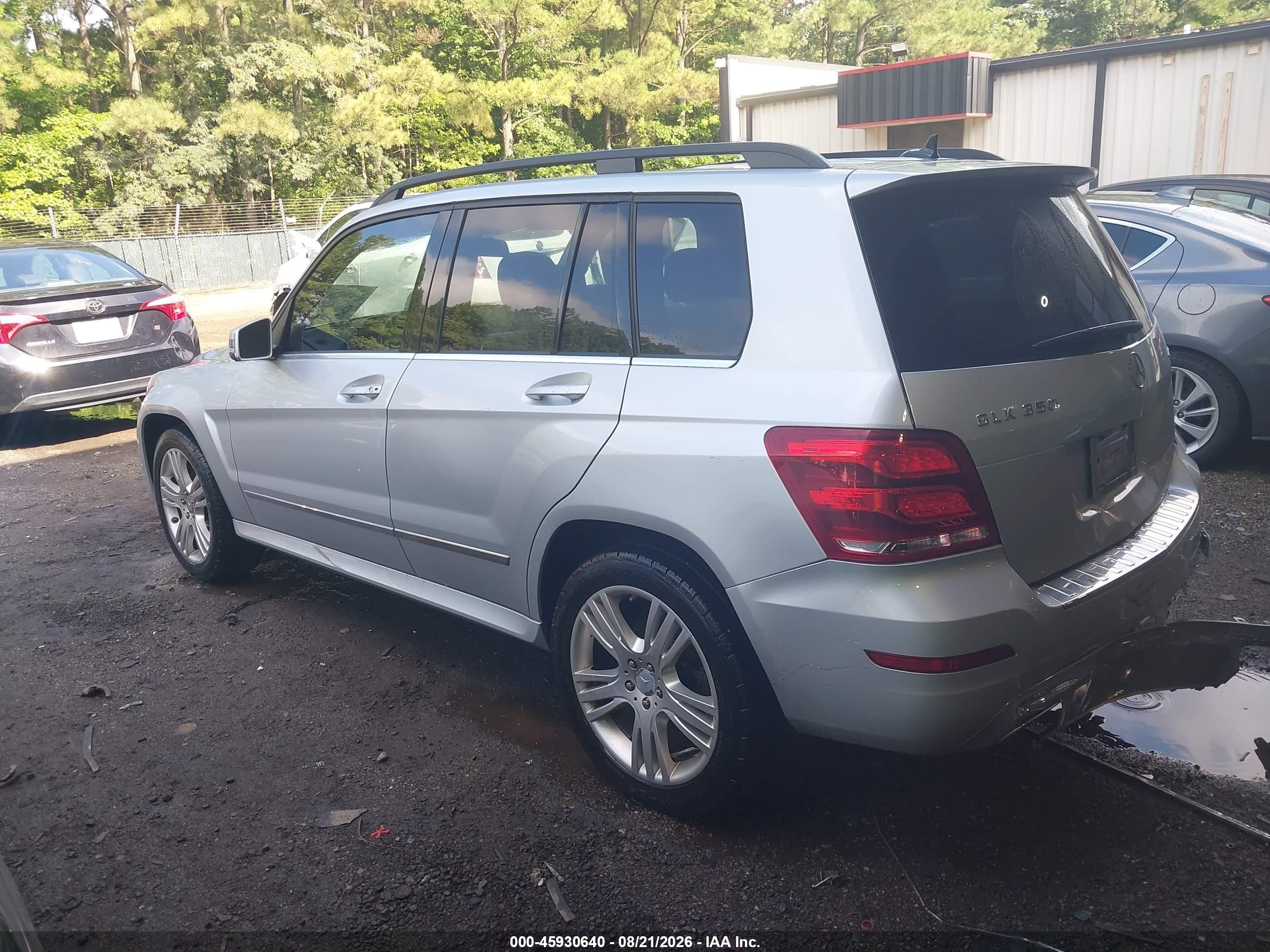 2013 Mercedes-benz Glk 350 4matic Серебряный vin: WDCGG8JB7DG150784