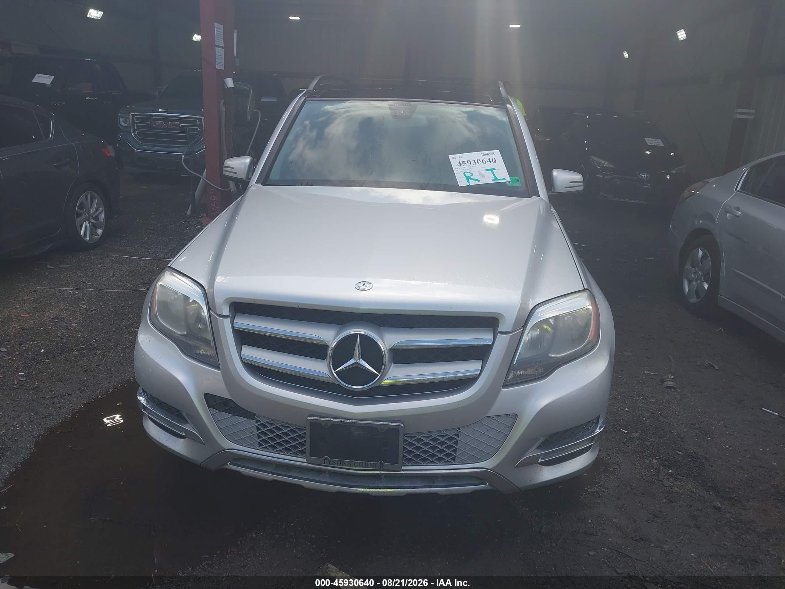 2013 Mercedes-benz Glk 350 4matic Серебряный vin: WDCGG8JB7DG150784