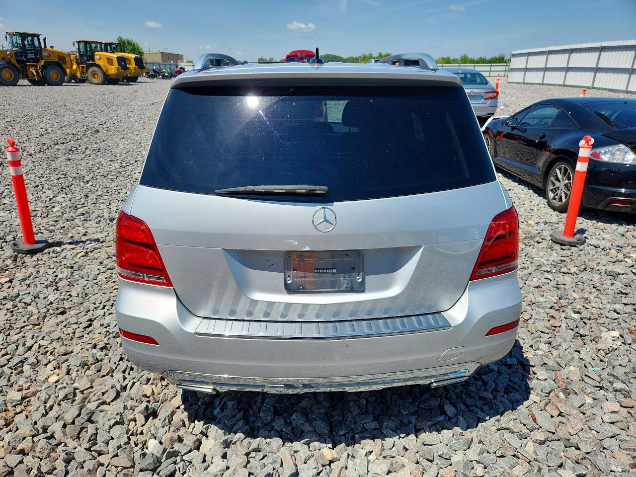 2014 Mercedes-benz Glk 350 4matic Silver vin: WDCGG8JB7EG166937
