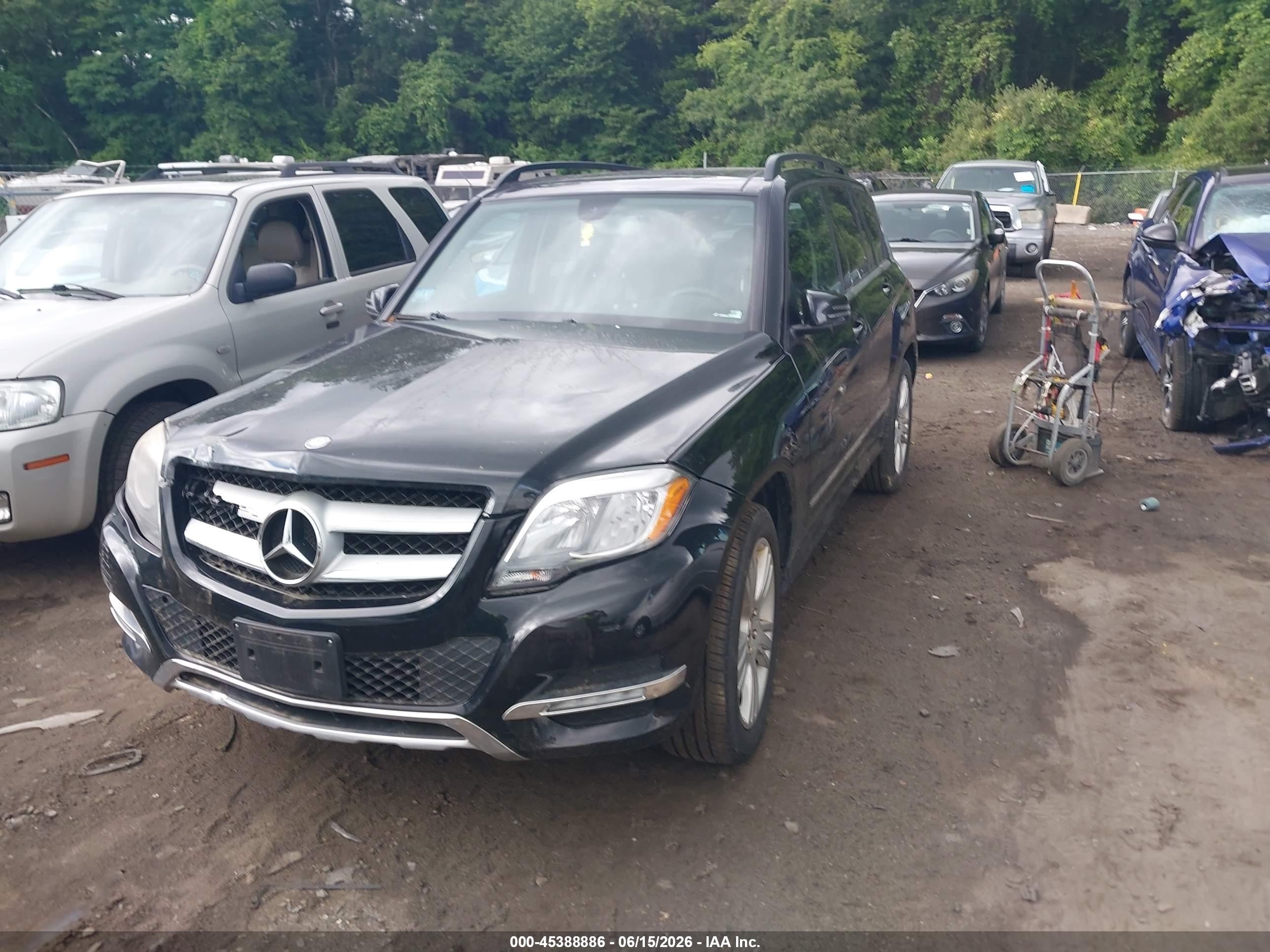 2014 Mercedes-benz Glk 350 4matic Black vin: WDCGG8JB7EG170938