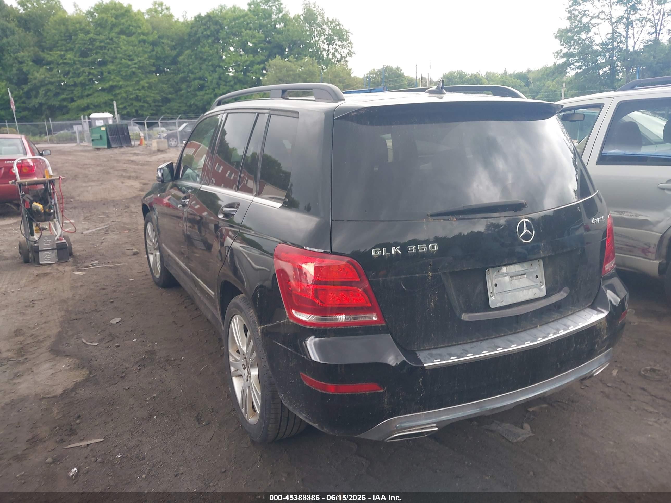 2014 Mercedes-benz Glk 350 4matic Black vin: WDCGG8JB7EG170938