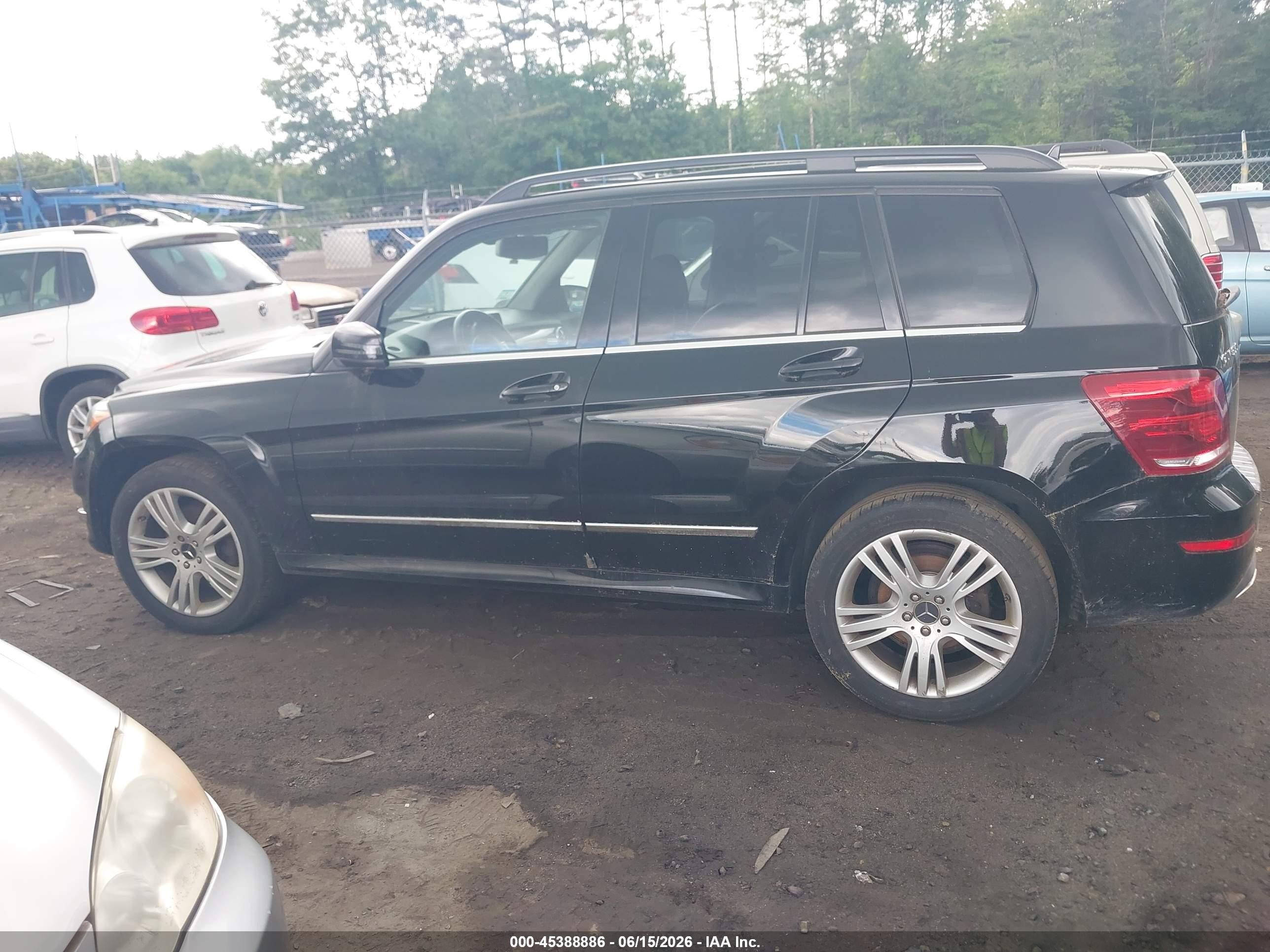 2014 Mercedes-benz Glk 350 4matic Black vin: WDCGG8JB7EG170938
