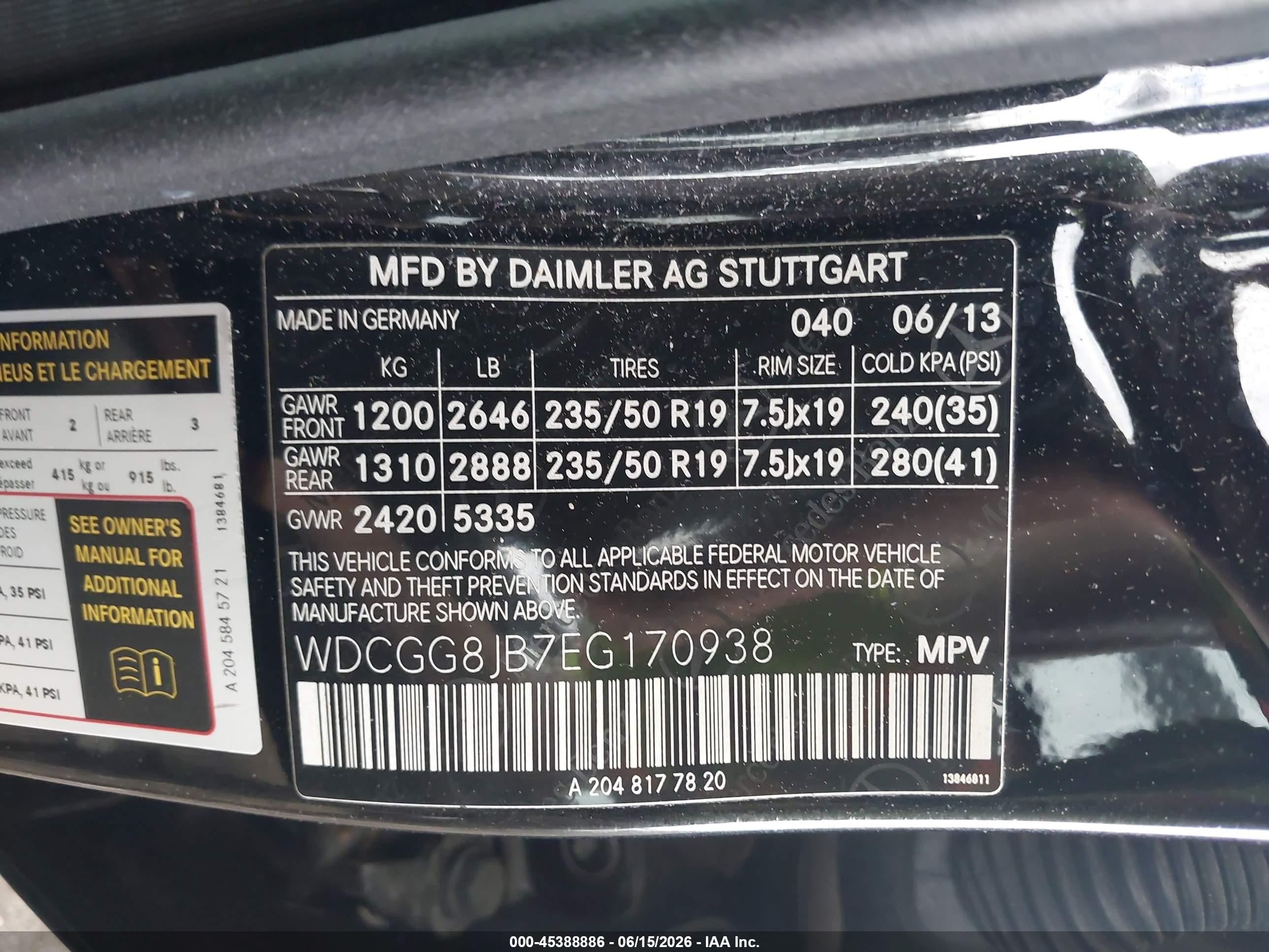 2014 Mercedes-benz Glk 350 4matic Black vin: WDCGG8JB7EG170938