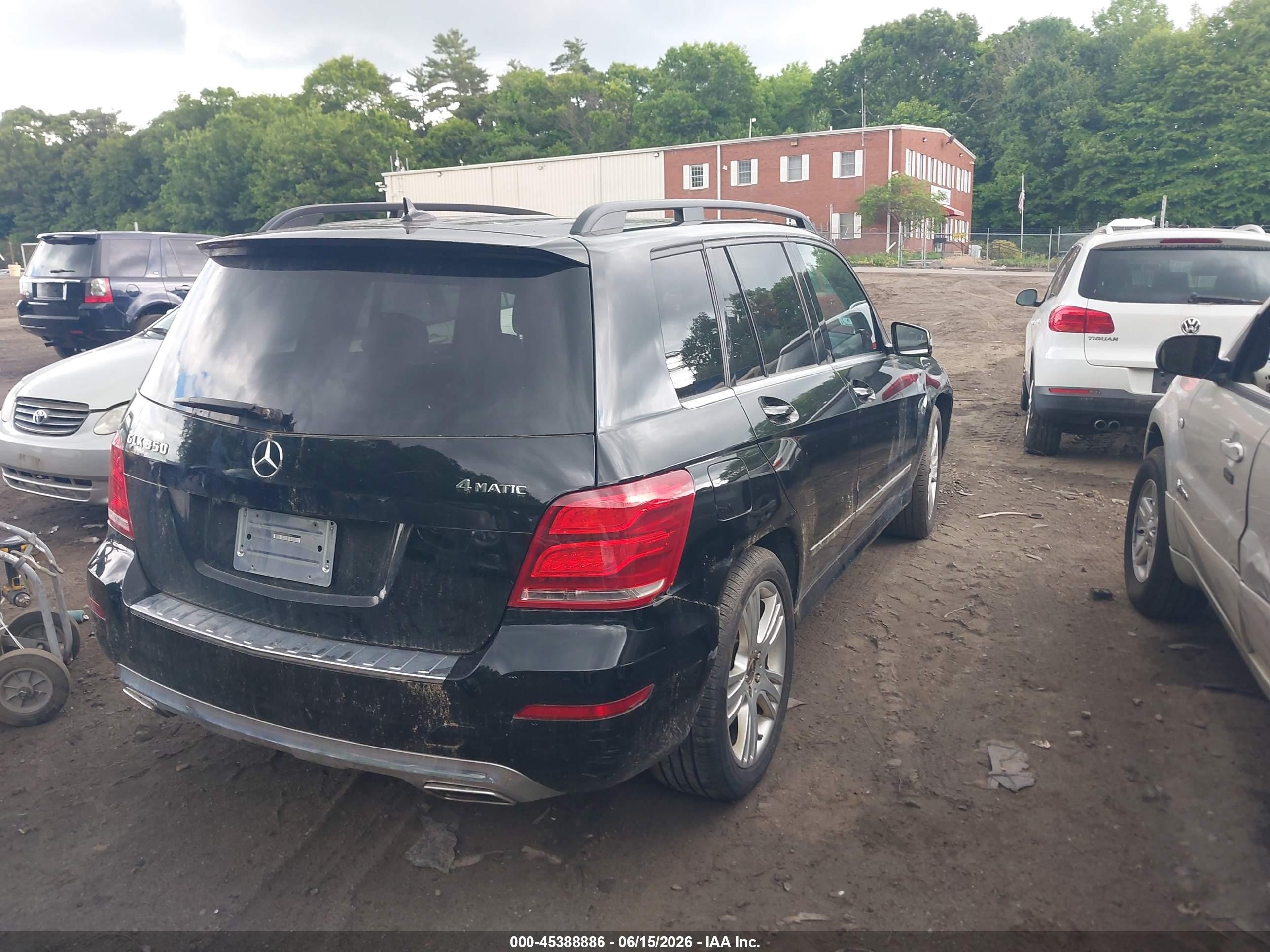 2014 Mercedes-benz Glk 350 4matic Black vin: WDCGG8JB7EG170938