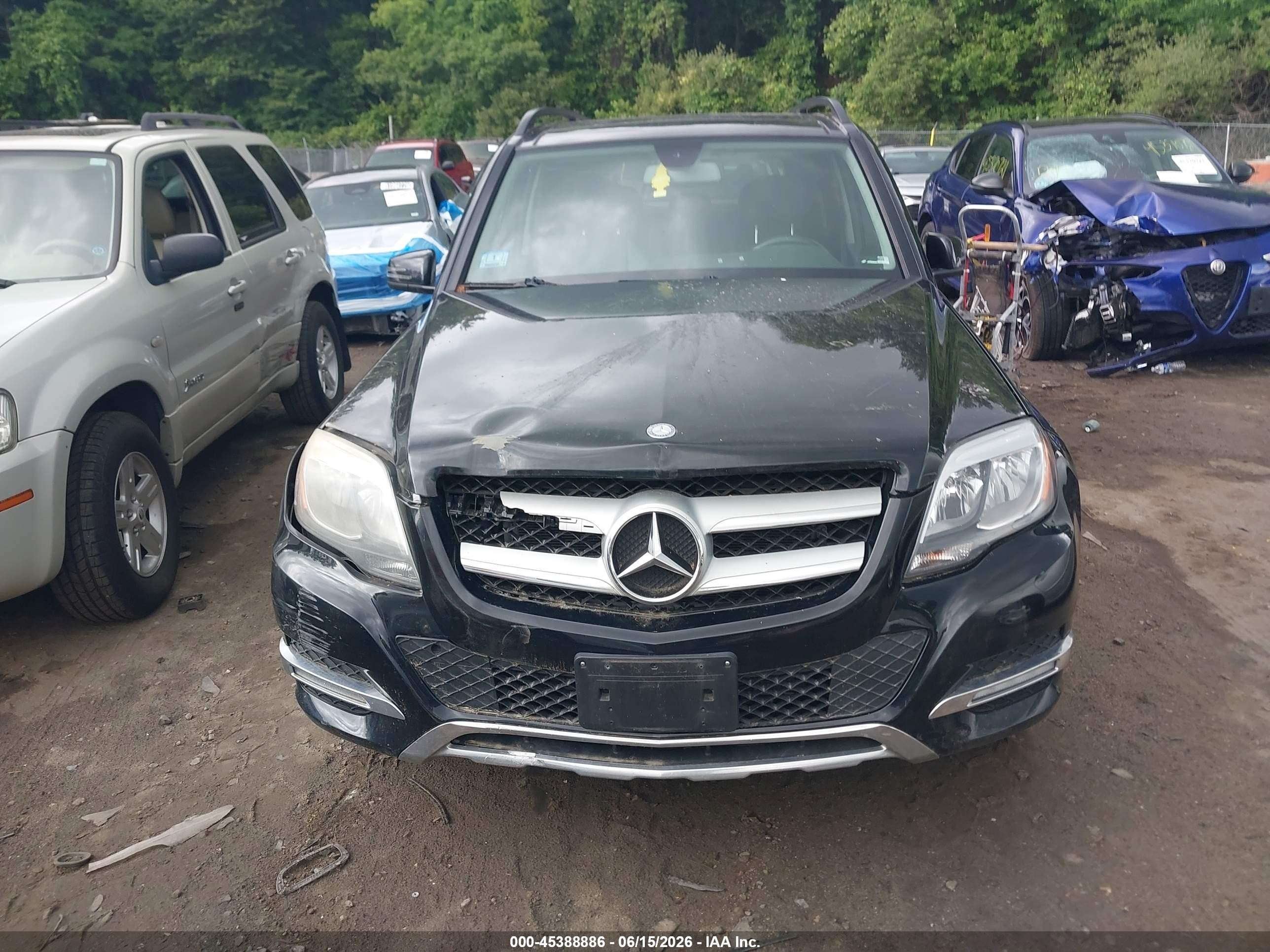 2014 Mercedes-benz Glk 350 4matic Black vin: WDCGG8JB7EG170938