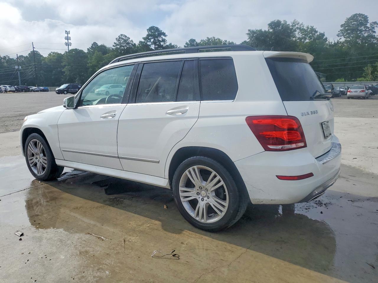 2014 Mercedes-benz Glk 350 4matic White vin: WDCGG8JB7EG190123