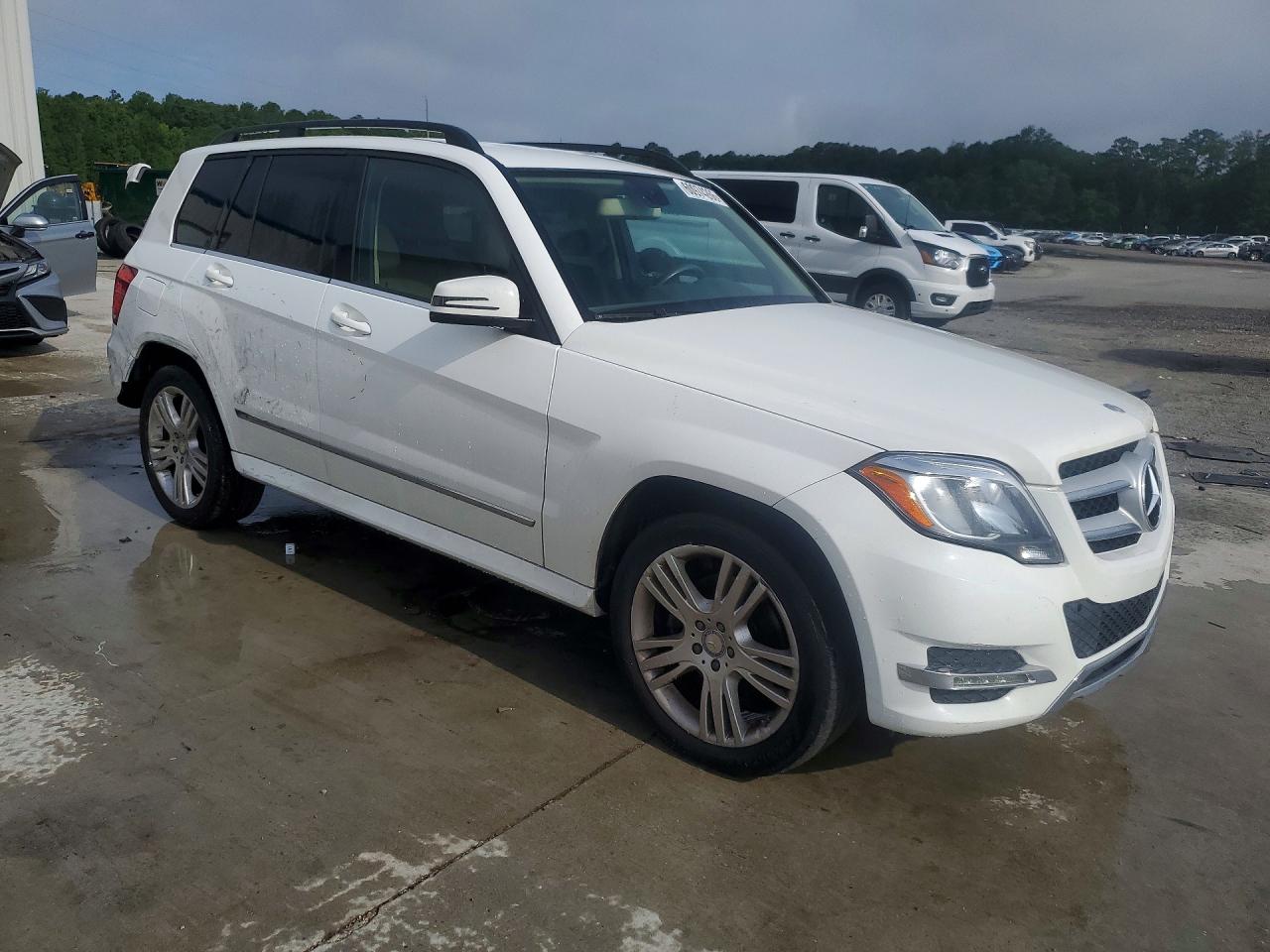 2014 Mercedes-benz Glk 350 4matic White vin: WDCGG8JB7EG190123
