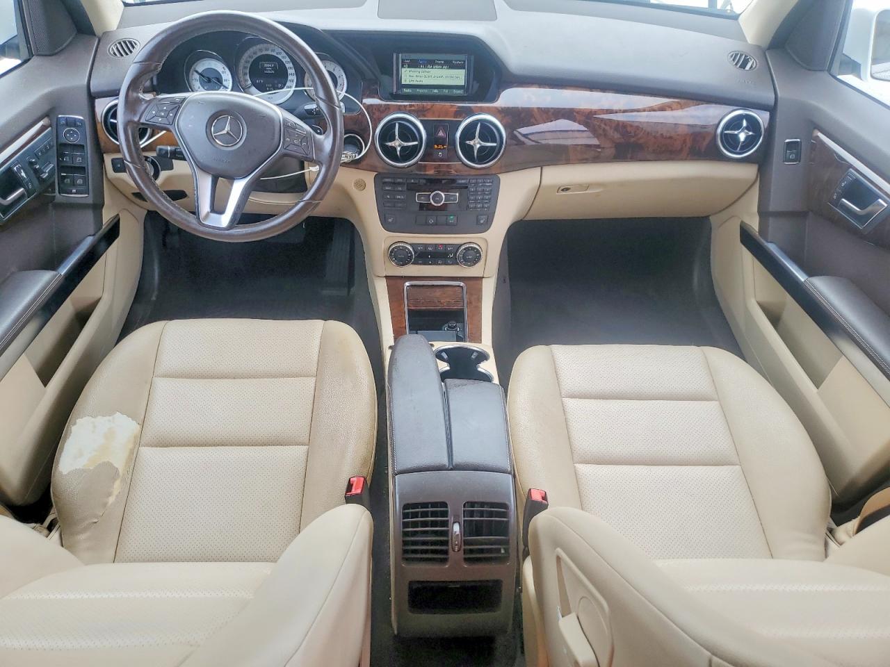 2014 Mercedes-benz Glk 350 4matic White vin: WDCGG8JB7EG190123