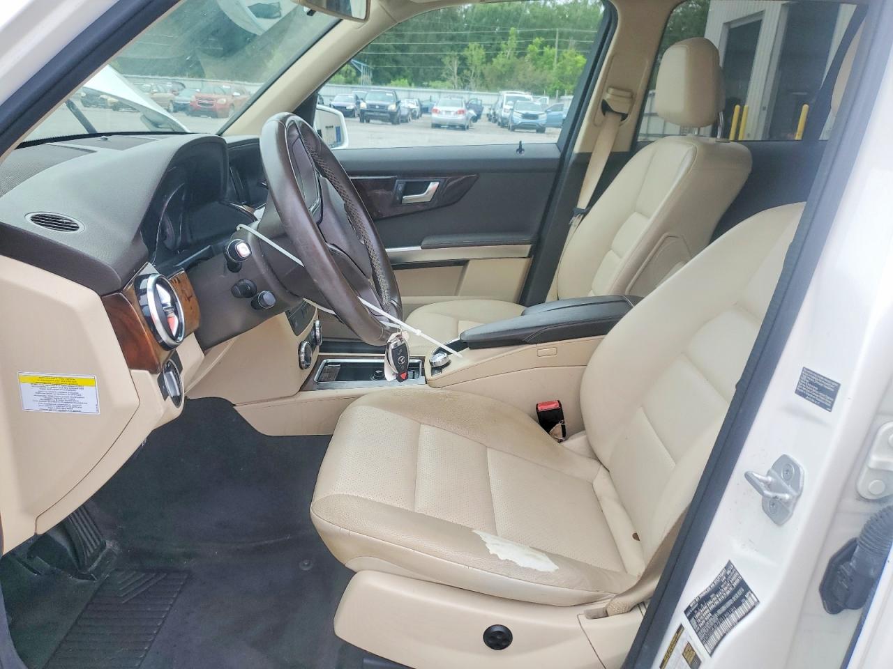 2014 Mercedes-benz Glk 350 4matic White vin: WDCGG8JB7EG190123