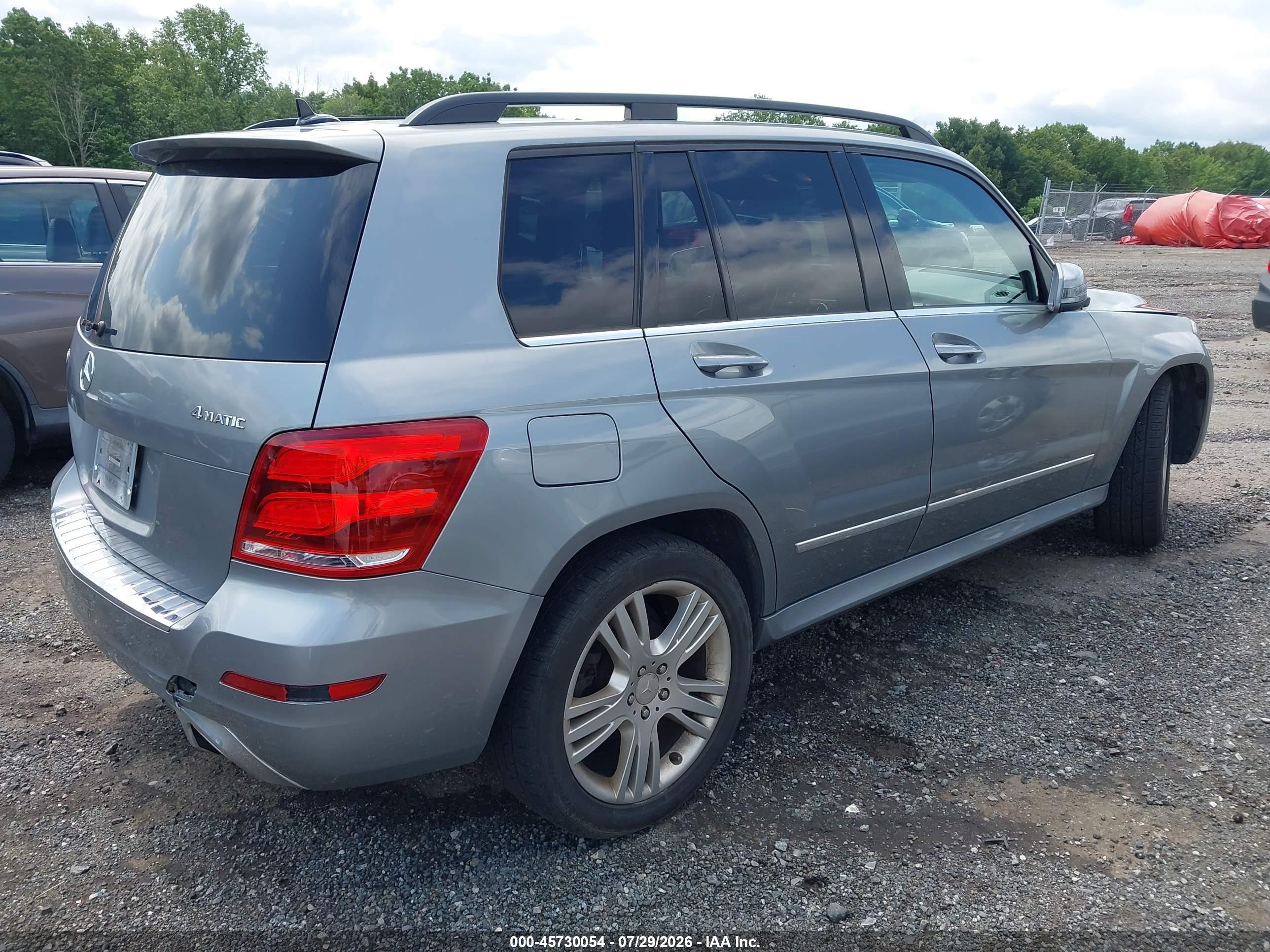 2014 Mercedes-benz Glk 350 4matic Silver vin: WDCGG8JB7EG200942